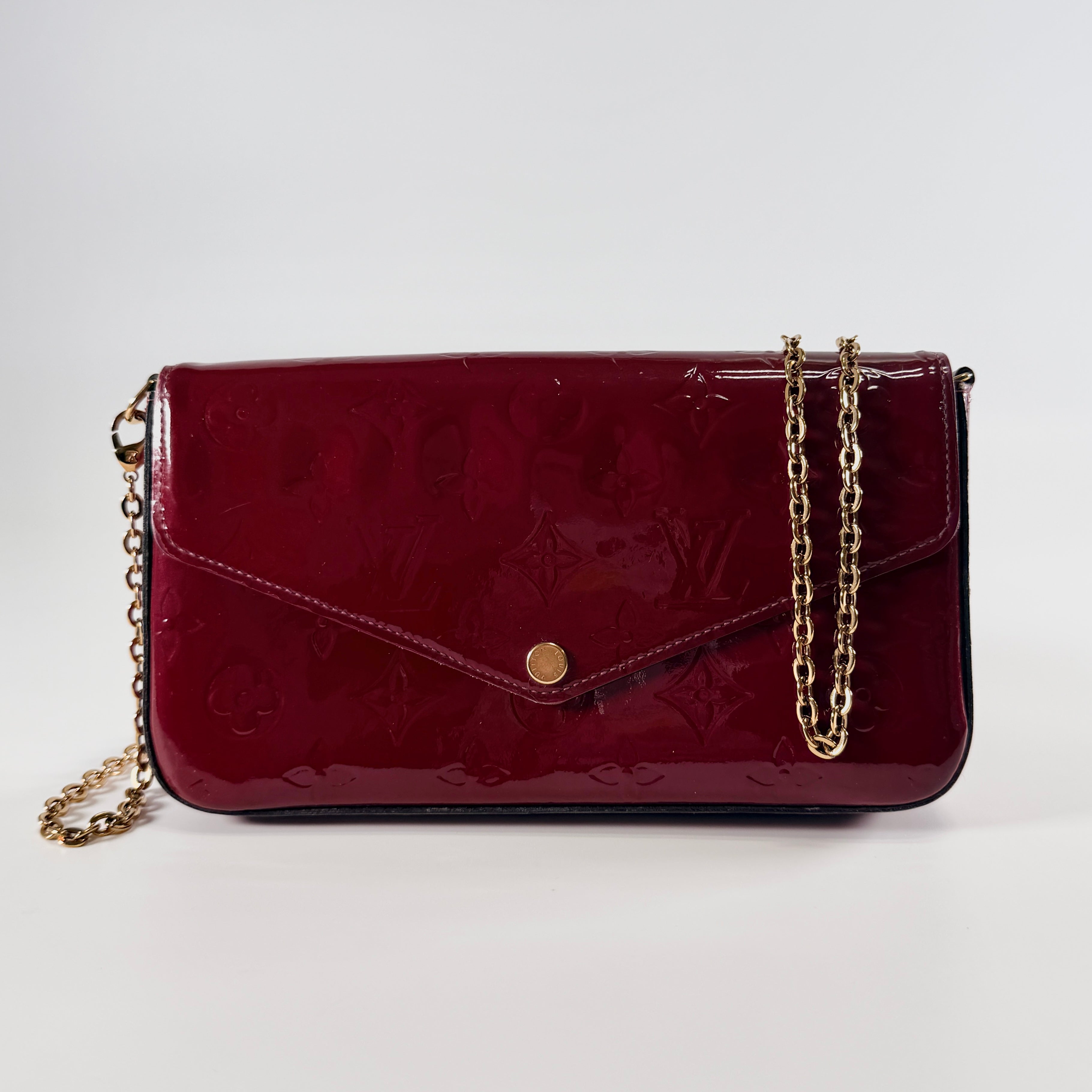 2604 secondhand LV brand bag M63700 Pochette Felicie FH4159 81