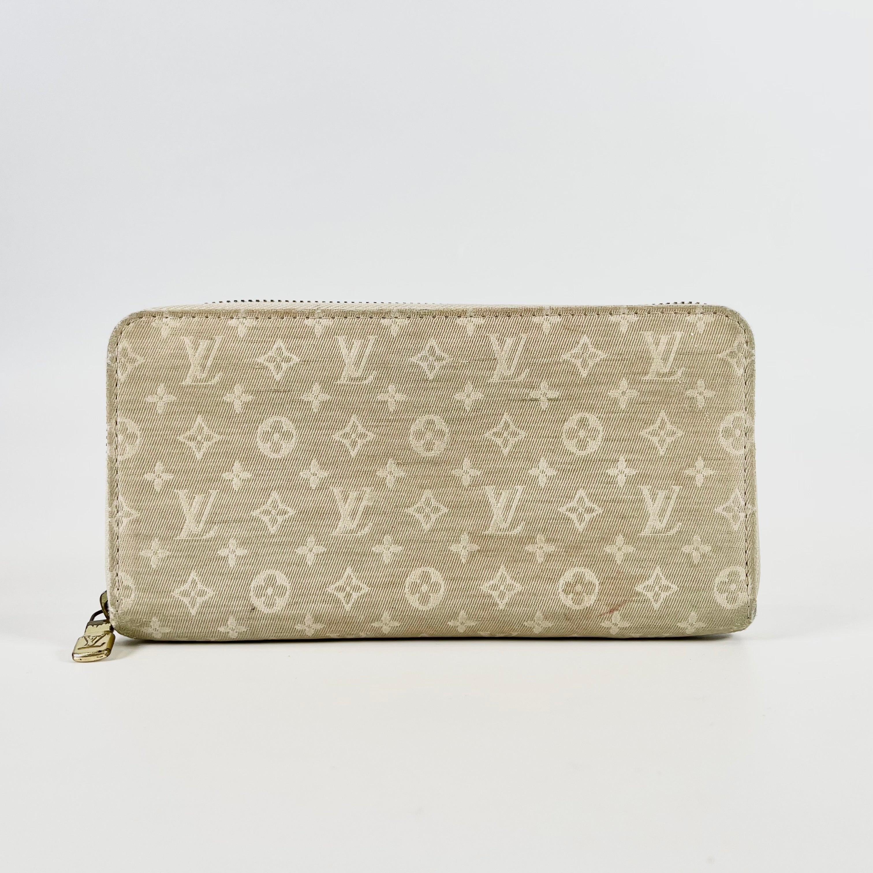 2512 secondhand Louis Vuitton Zippy Wallet Monogram Mini Run