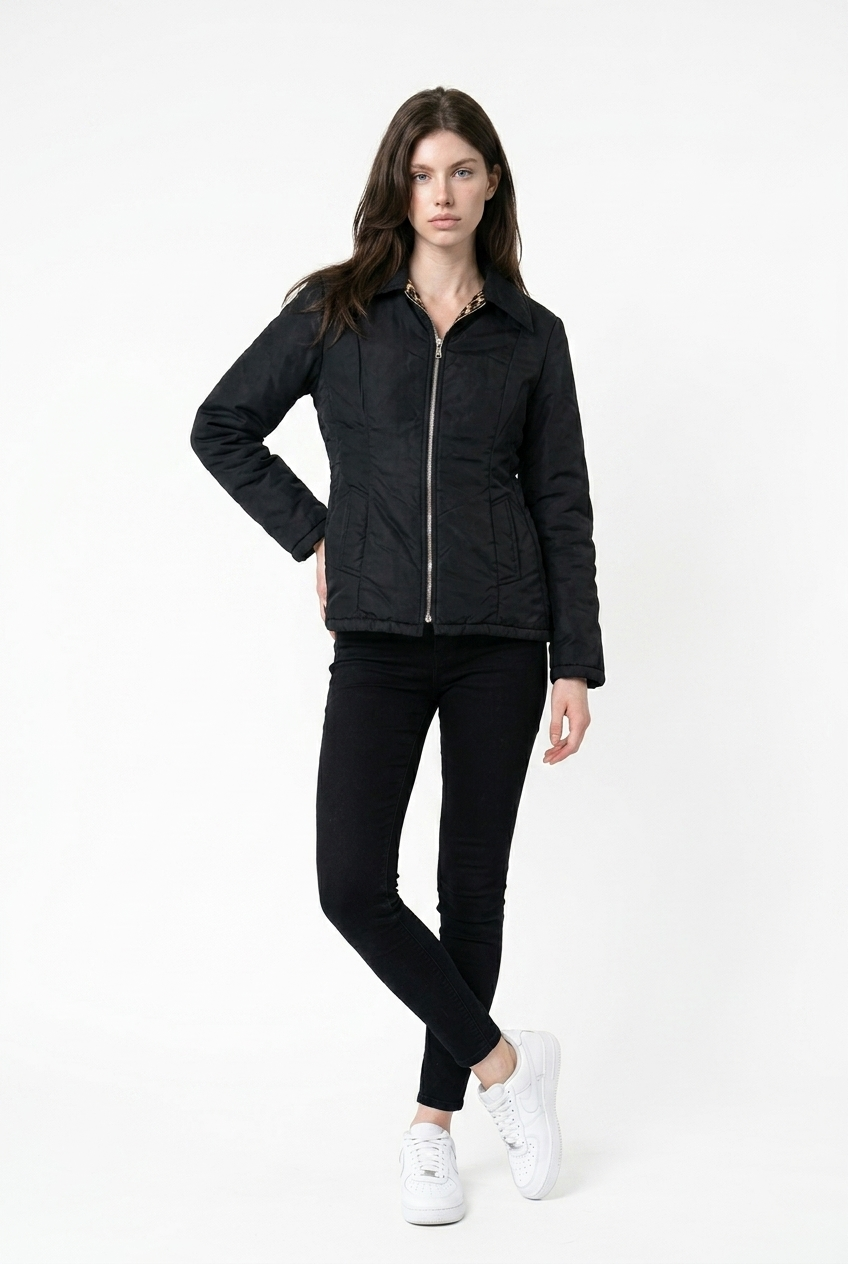 2606 secondhand D&G coat black