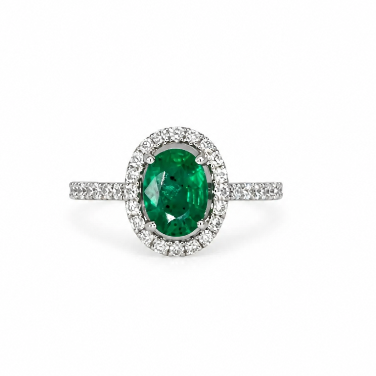 2606 secondhand K18 E0.83ct/D0.25ct 2.16g