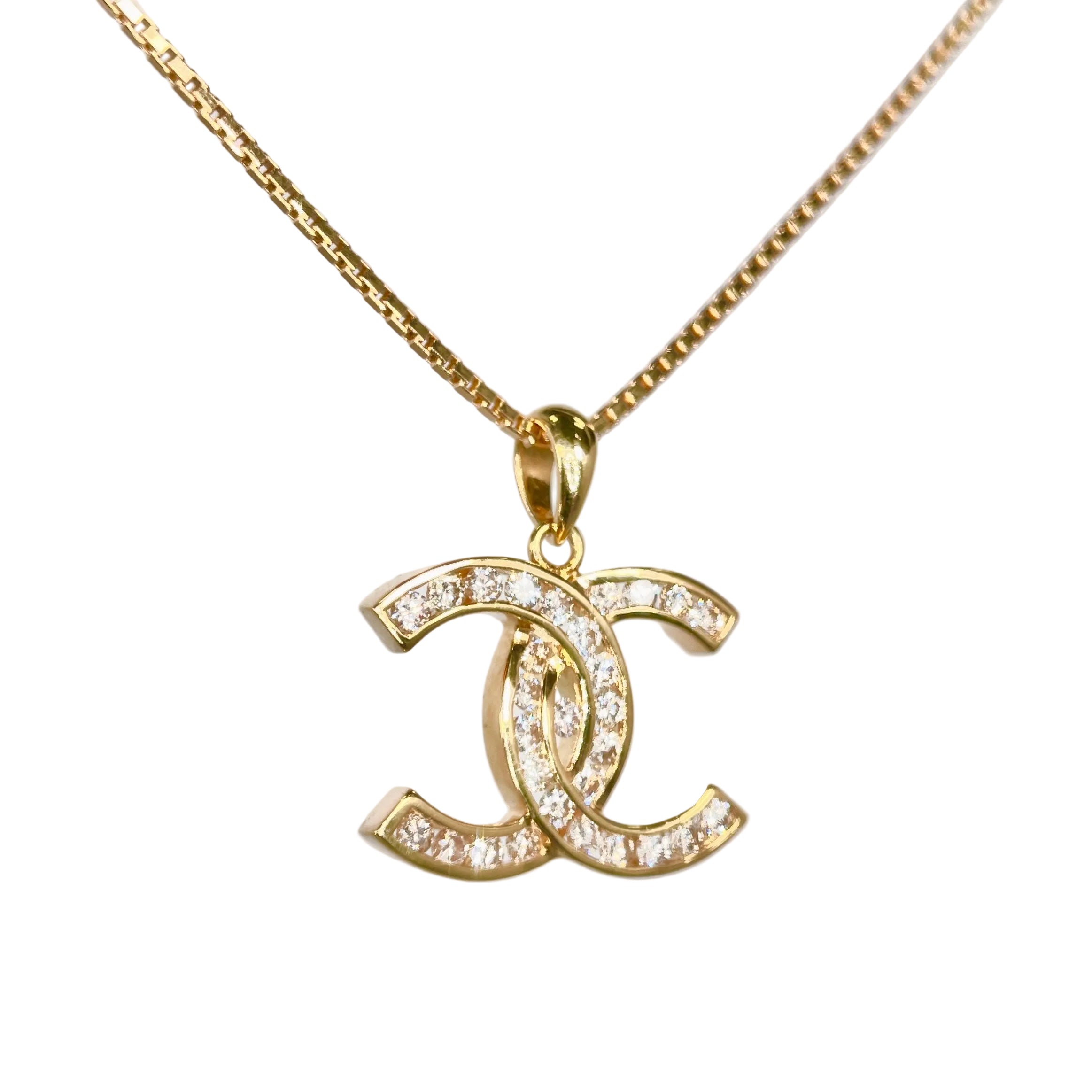 2602 secondhand necklace 750 K18 Diamond ct:1.1 ct: g:10.2