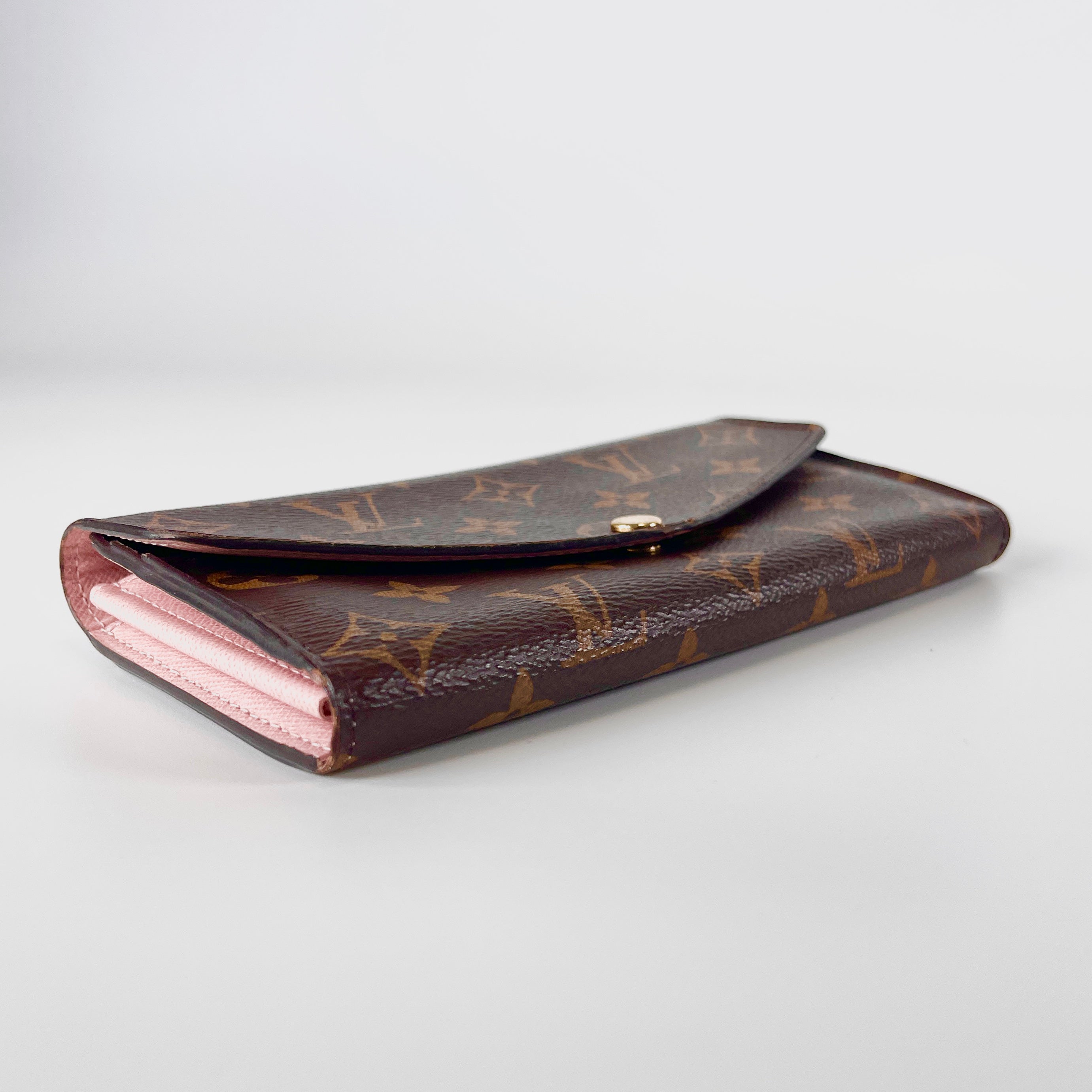 2603 secondhand LV Monogram ★ Portefeuille Sarah Rose Ballerina