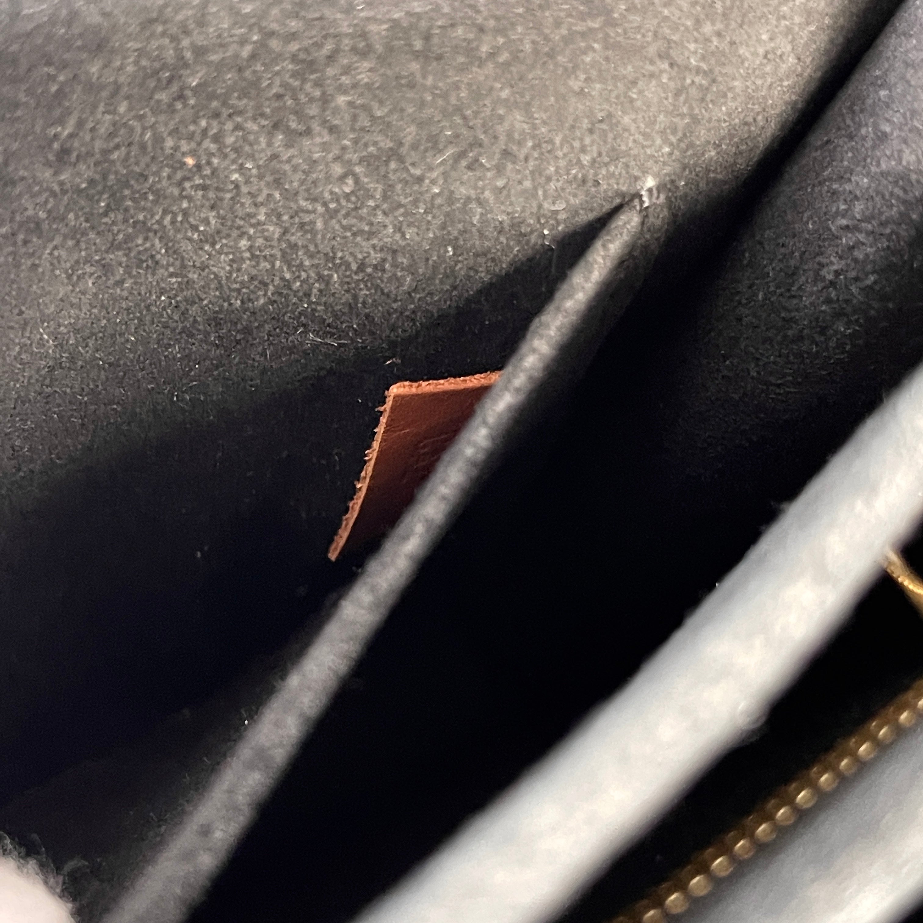 2605 secondhand LV Monogram Reverse Dauphine MM M45958 CA2189 Brown RFID