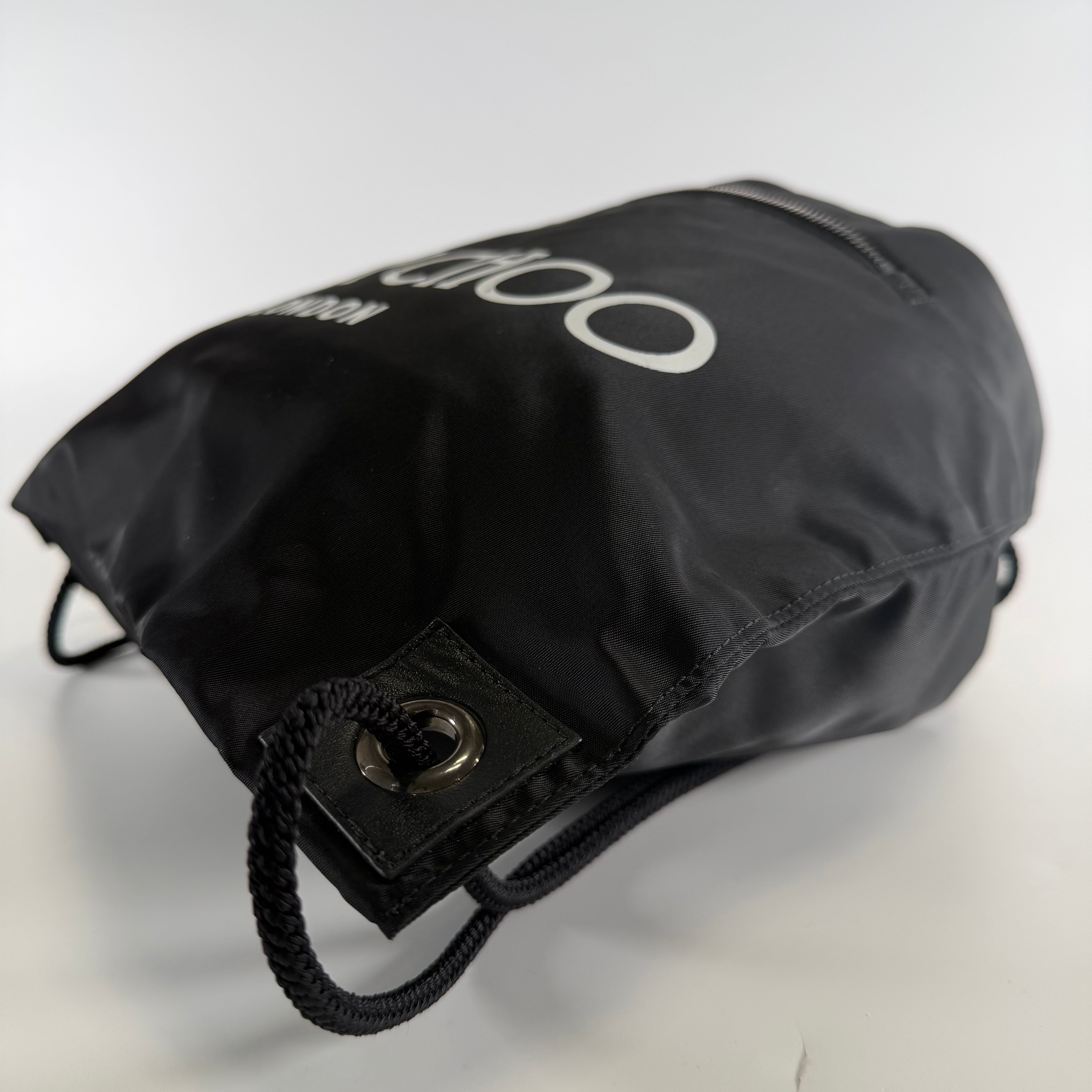 2608 secondhand JIMMYCHOO backpack nylon black B