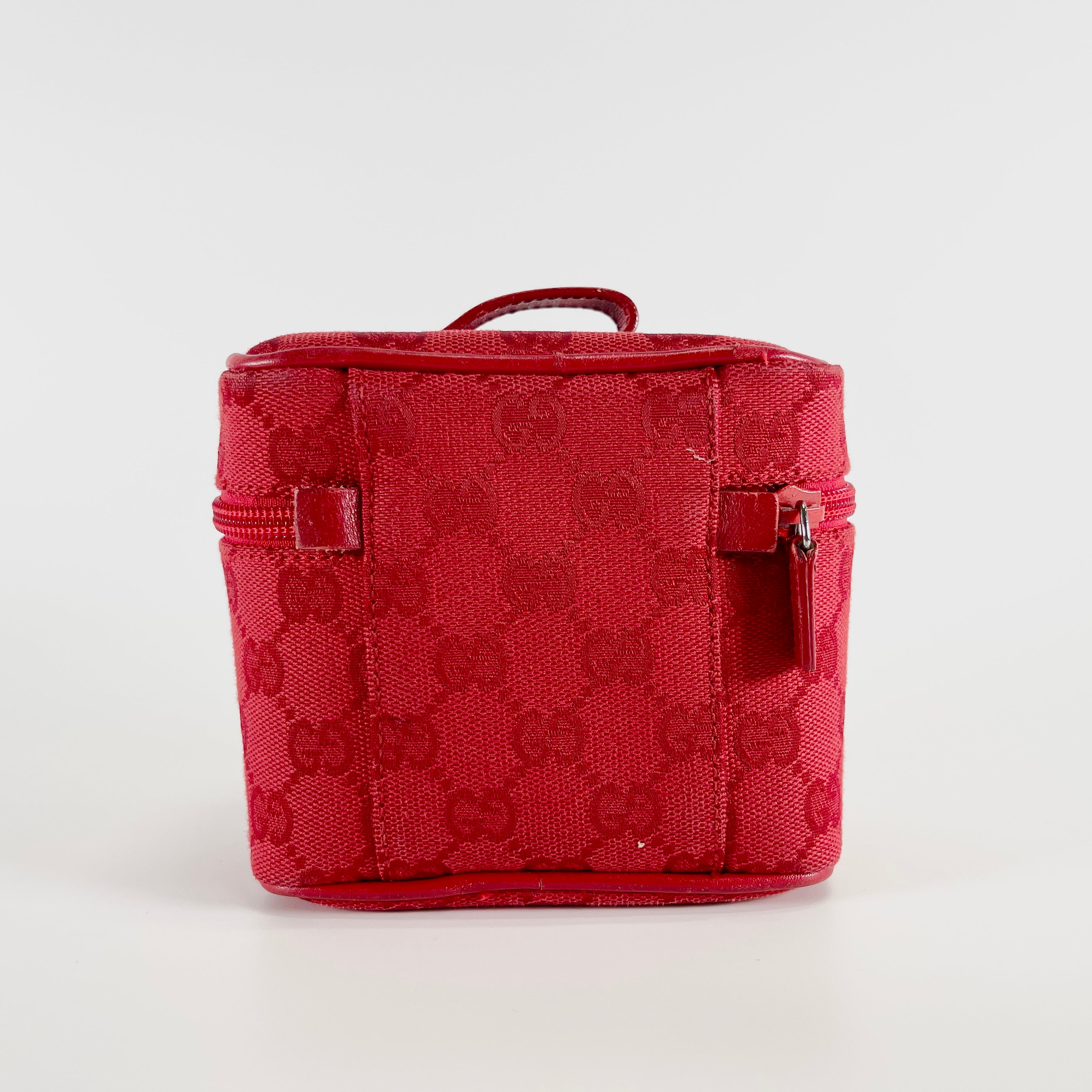2605 secondhand GUCCI GG canvas mini Vanity
