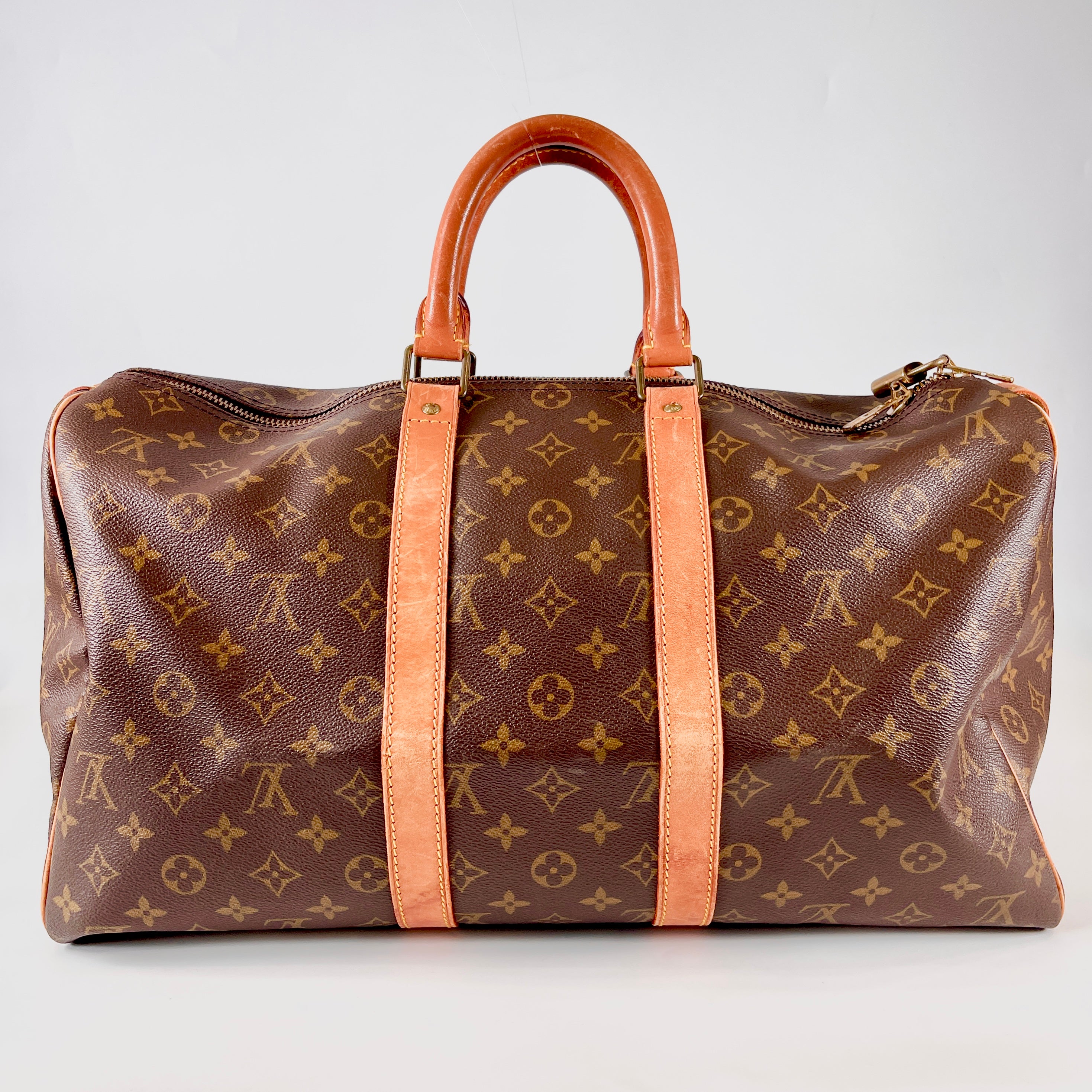2603 secondhand LV Monogram Keepall 45