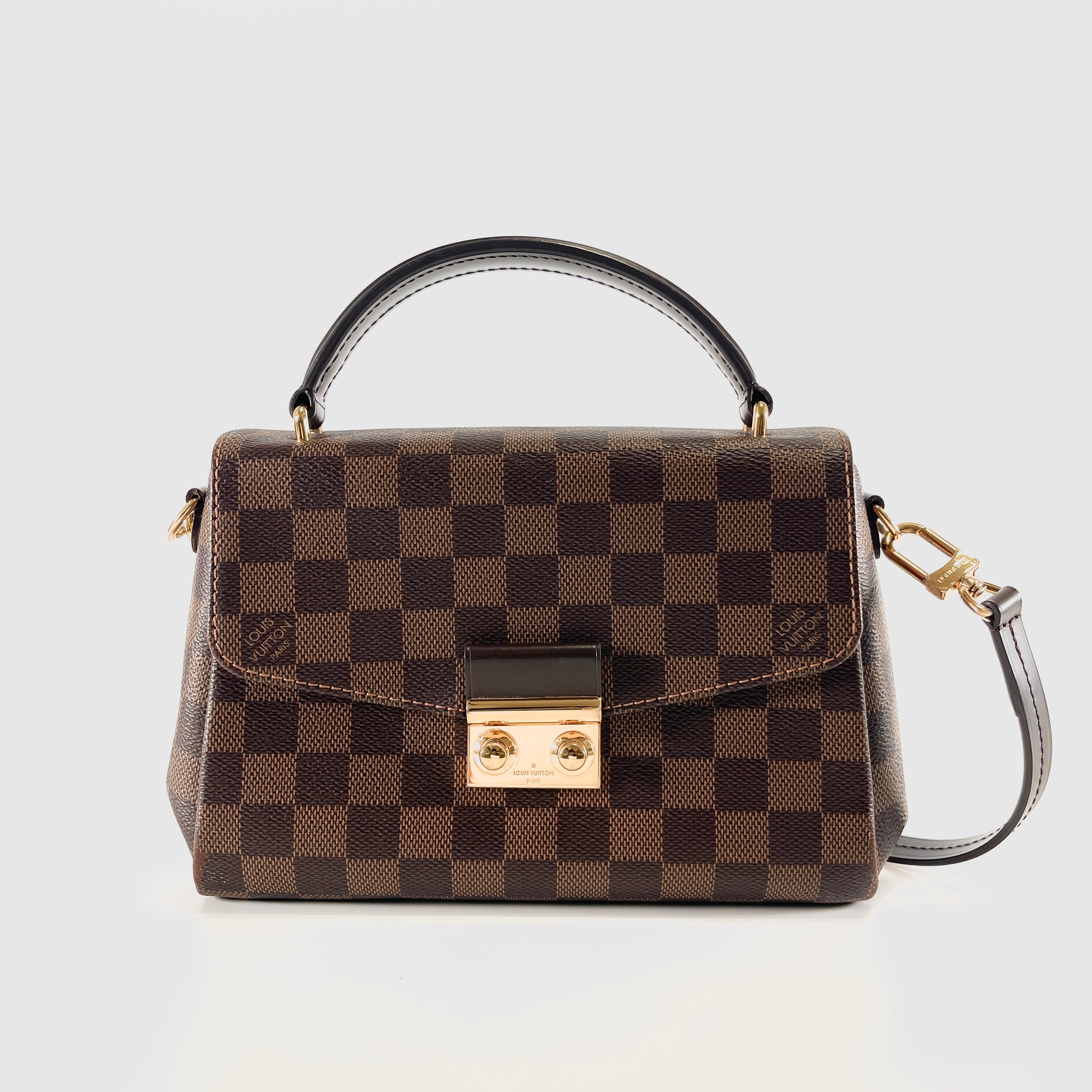 2606 secondhand LV Damier Croisette N53000 FL3260 Brown RFID
