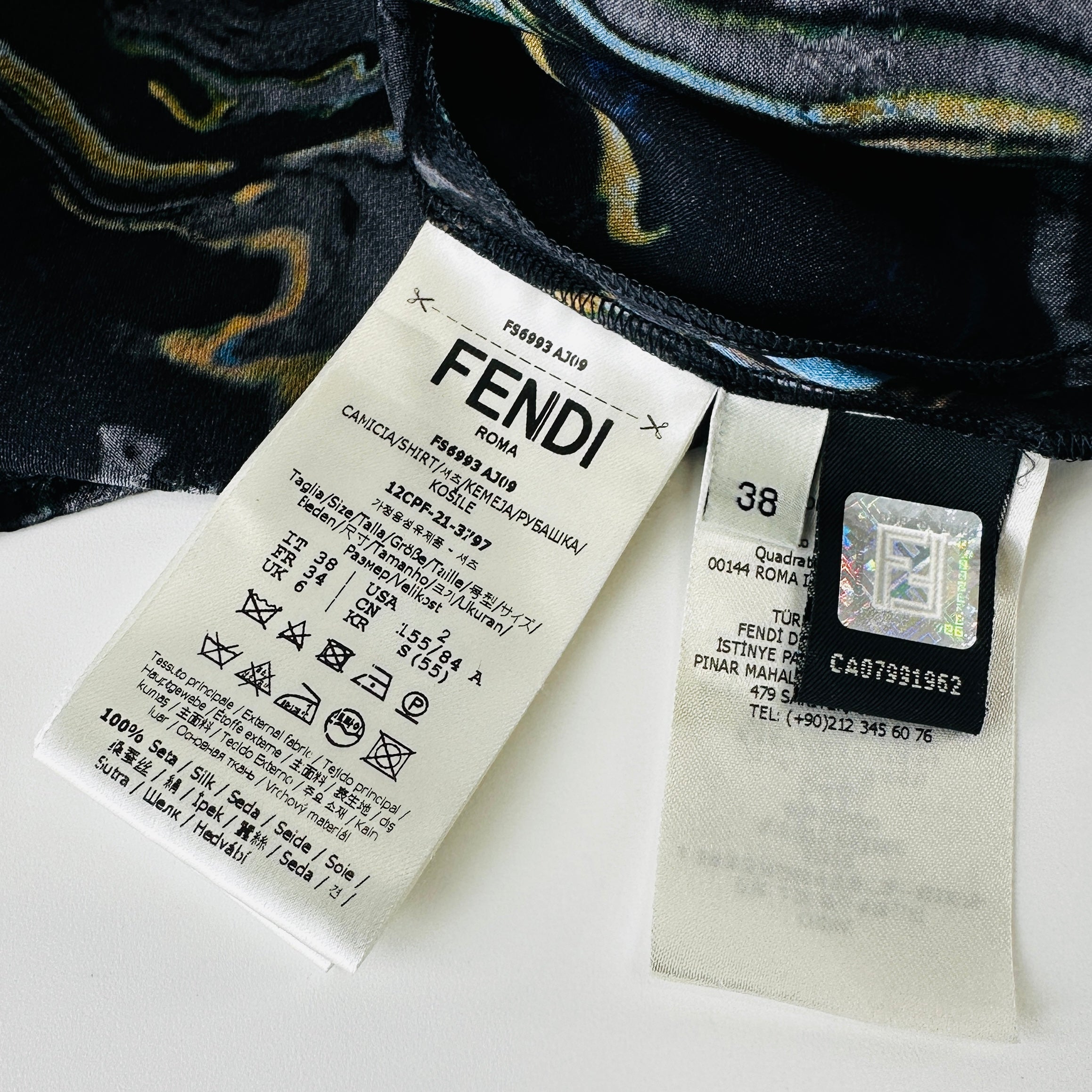 2602 secondhand FENDI shirt