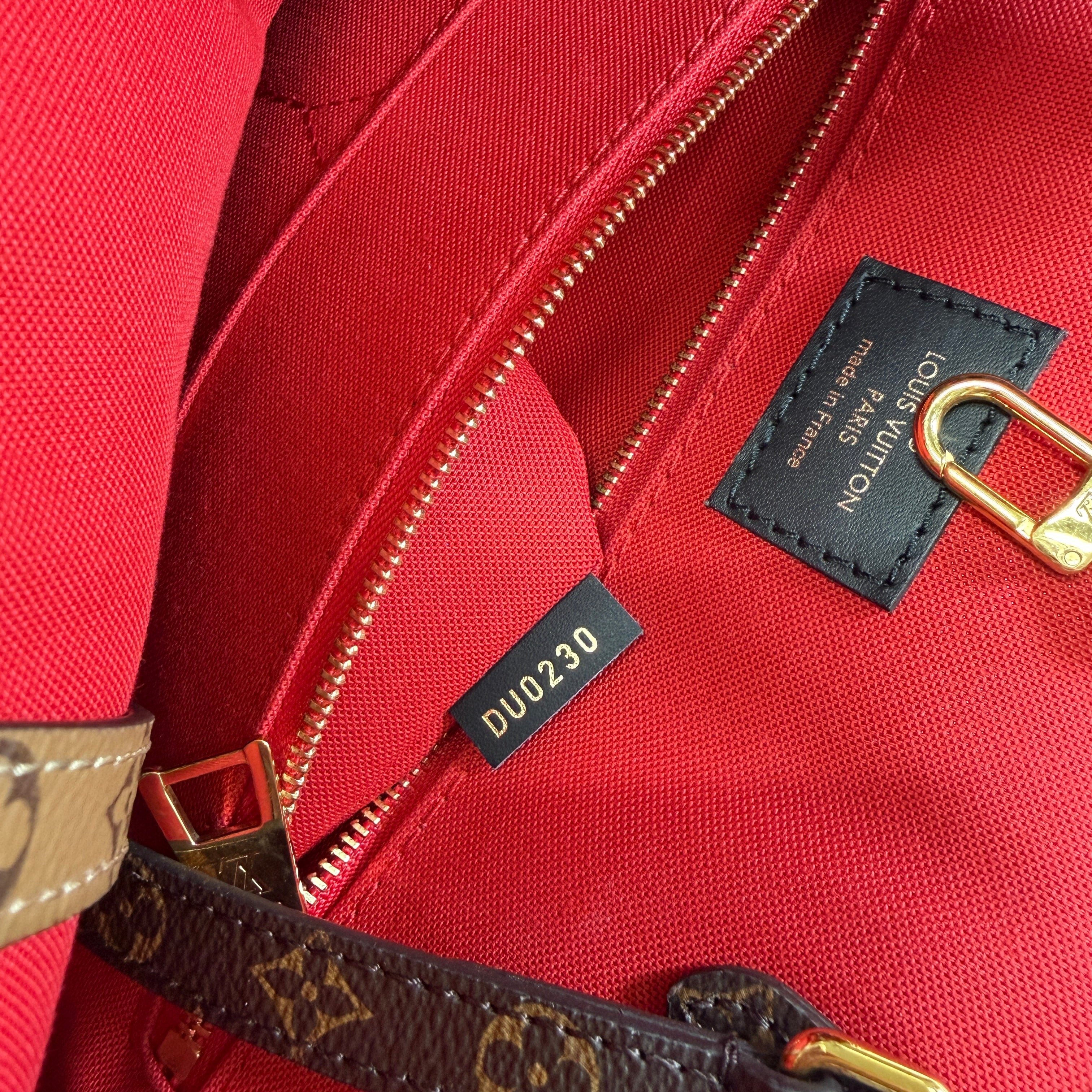 2607 secondhand LV On the Go MM Reverse