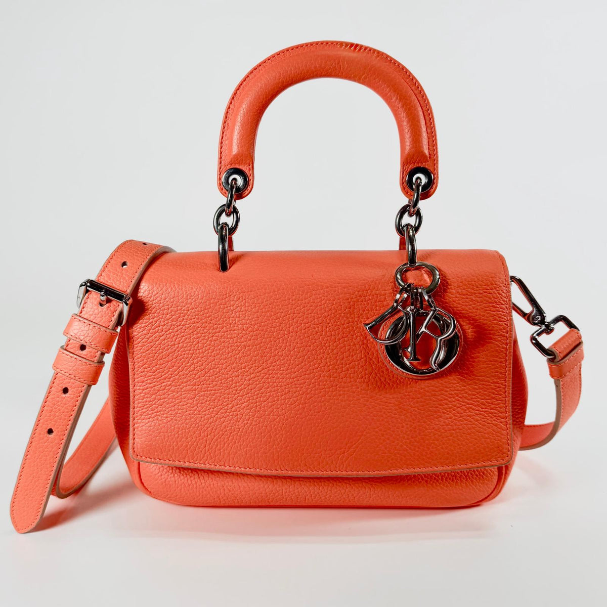 Used Handbag CD logo Shoulder