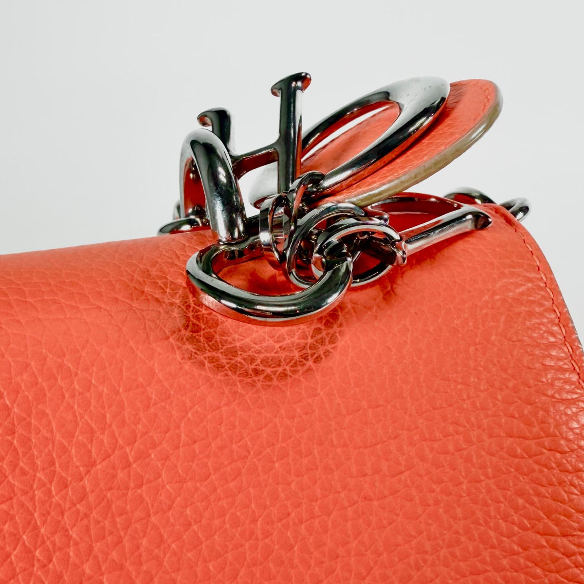 Used Handbag CD logo Shoulder