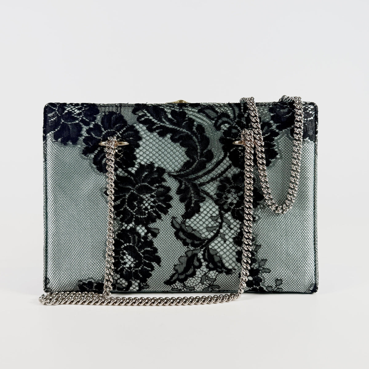 Used Shoulder Bag Race Frame Chain Shoulder Bag
