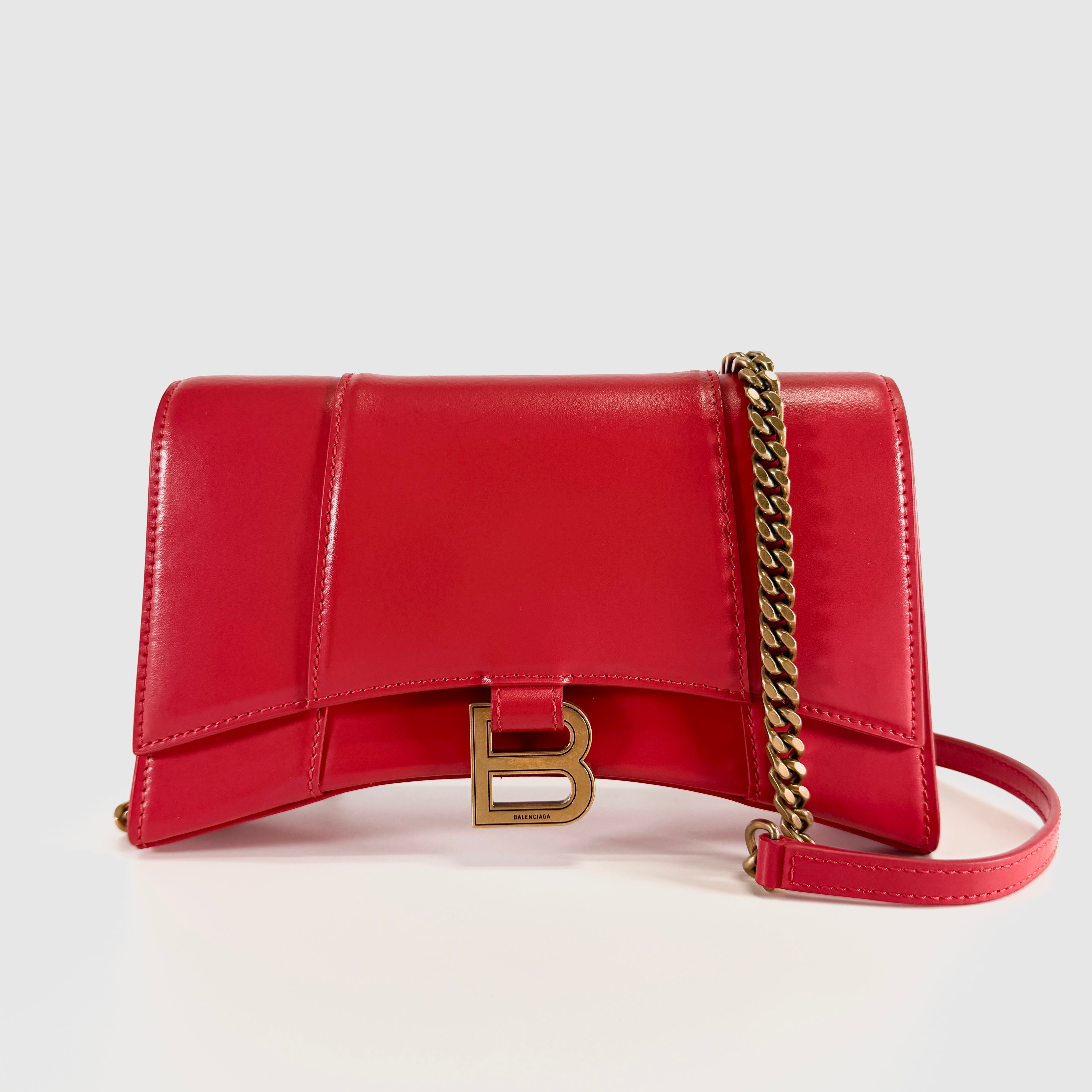2606 secondhand BALENCIAGA Hourglass Chain Shoulder