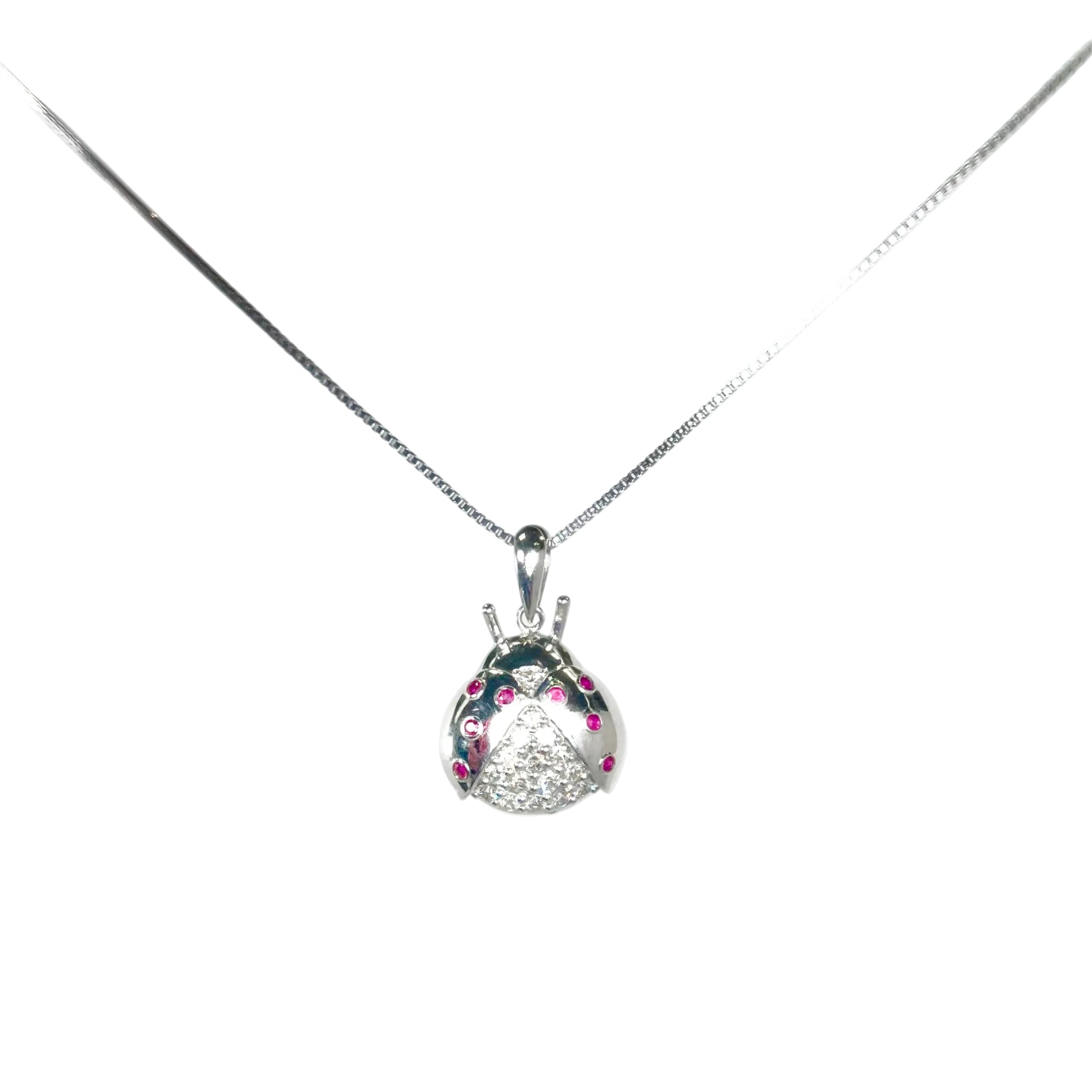 2601 secondhand K18WG D0.35ct/R0.1ct 6.9g