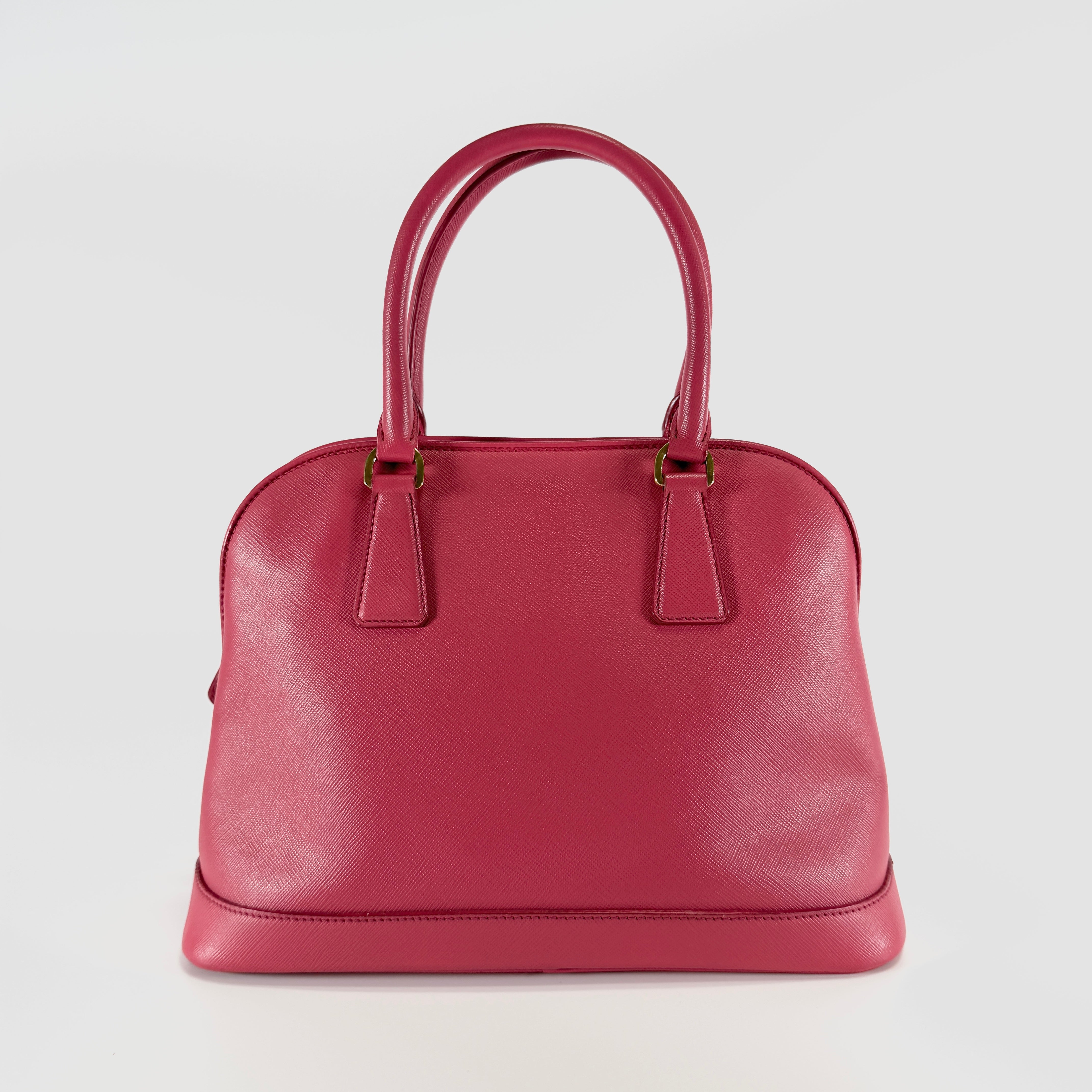 2605 secondhand PRADA hand bag PEONIA