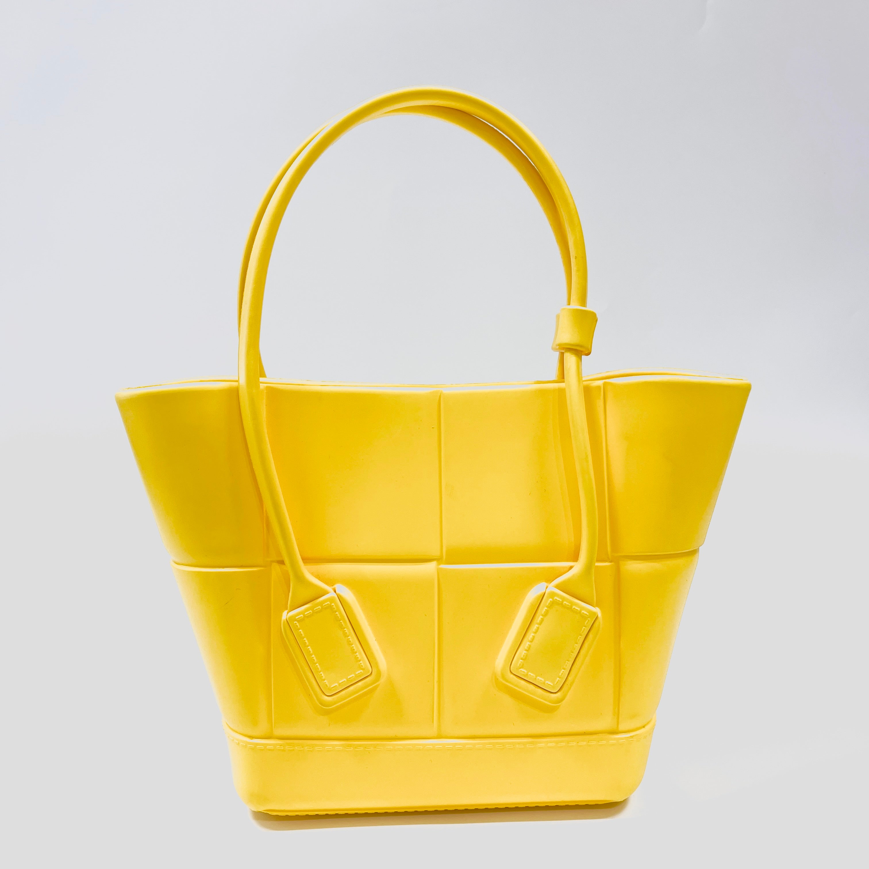 2605 secondhand BOTTEGAVENETA Tote Yellow
