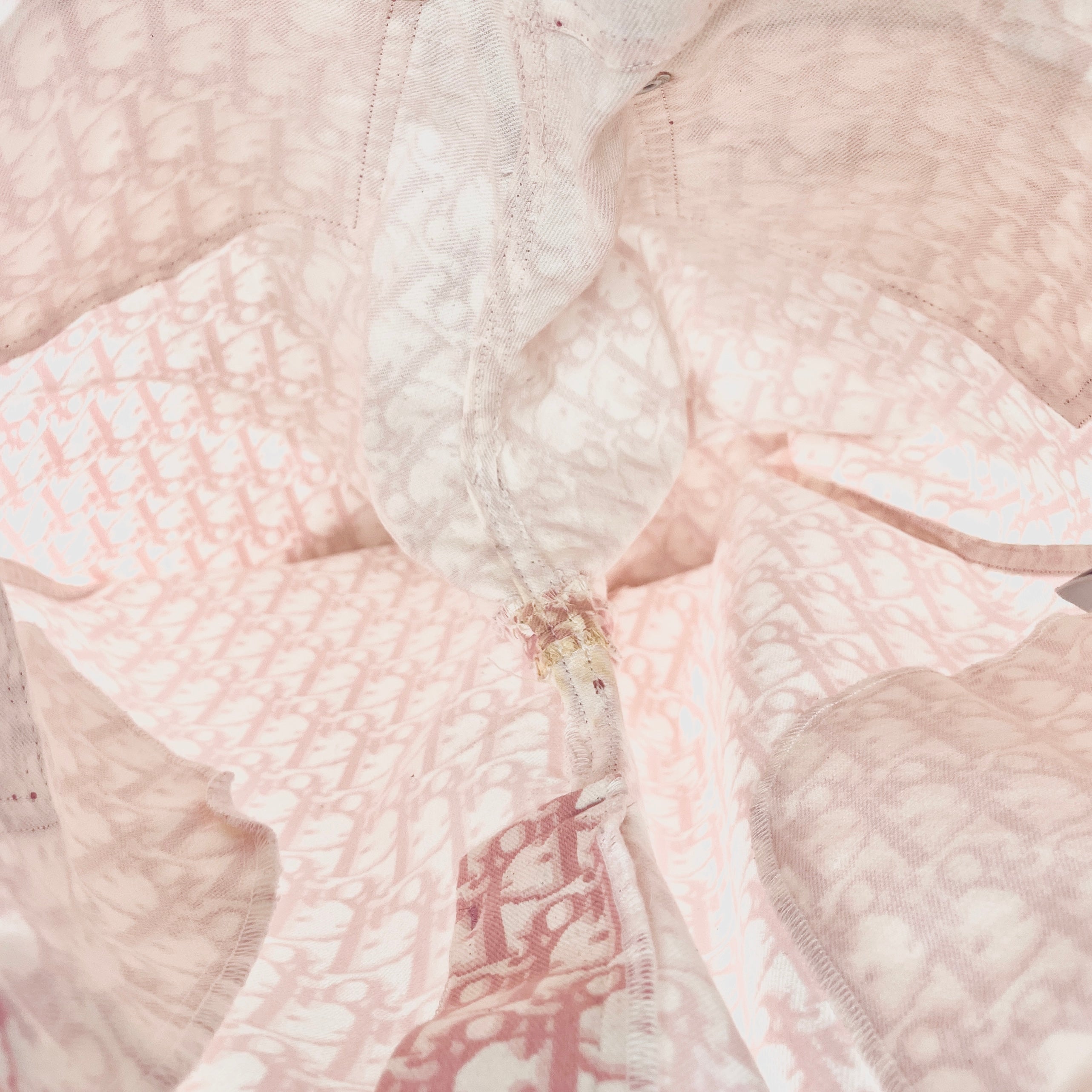 2606 secondhand CD pants pink Trotter Pattern
