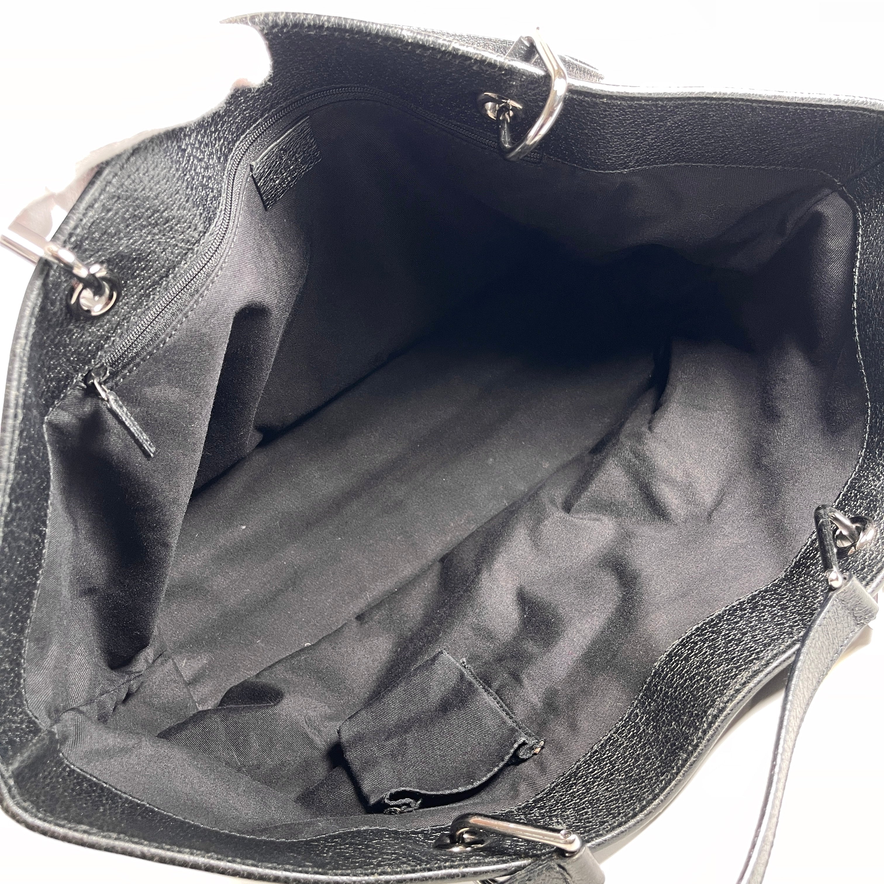 2605 secondhand GUCCI brand bag Tote black