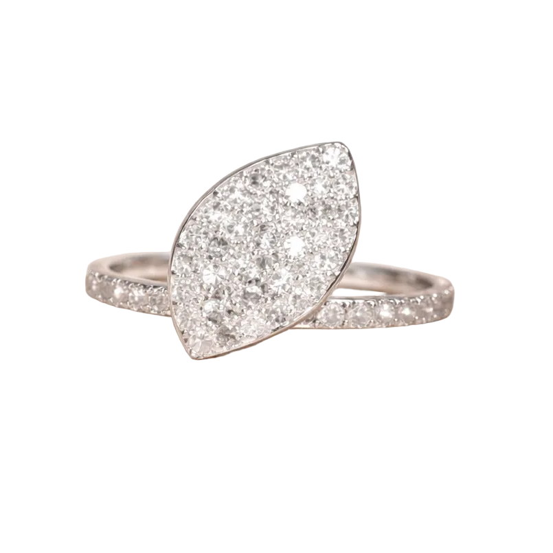 2604 K18 Ring D0.42ct 2.5g