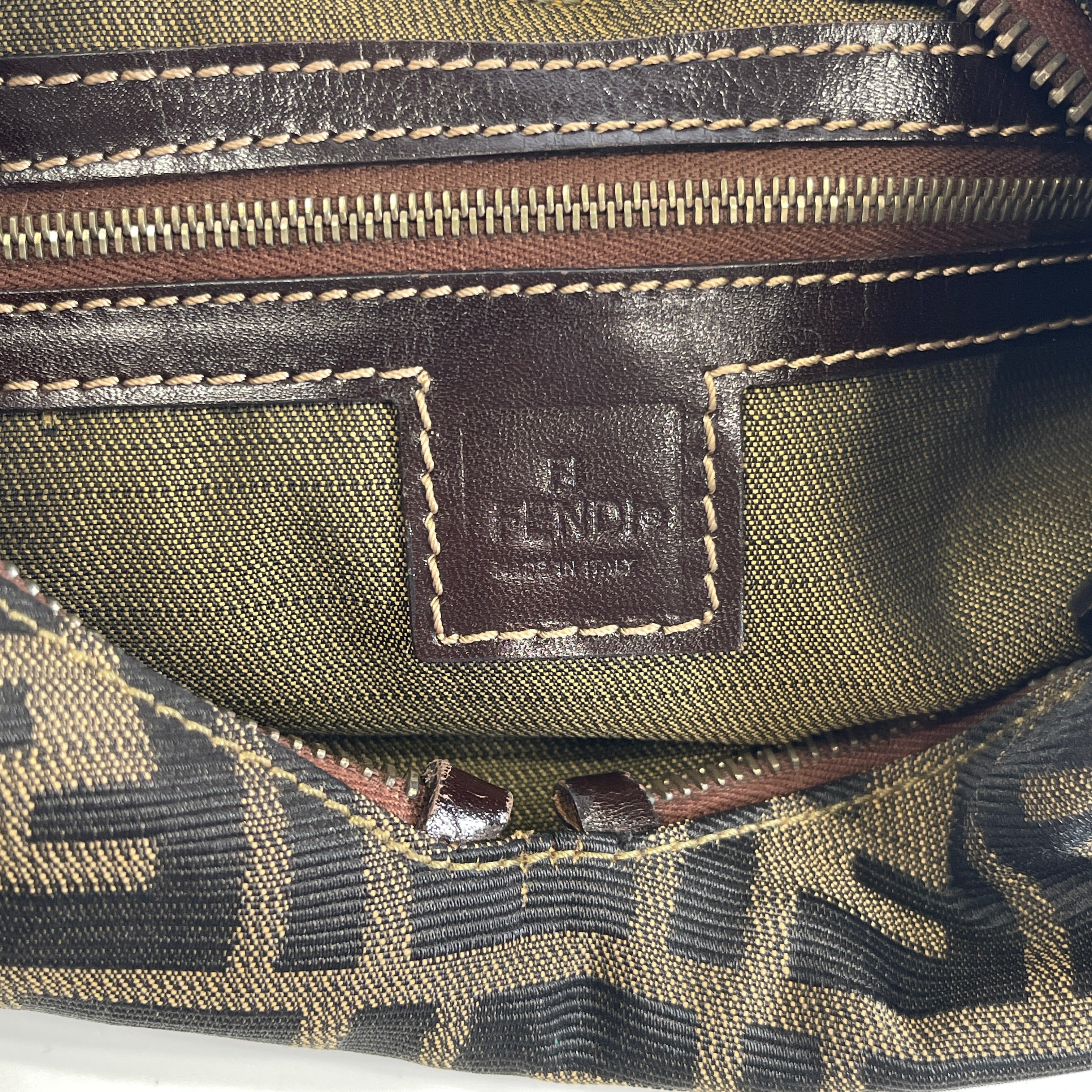 2601 secondhand FENDI Zucca Shoulder bag