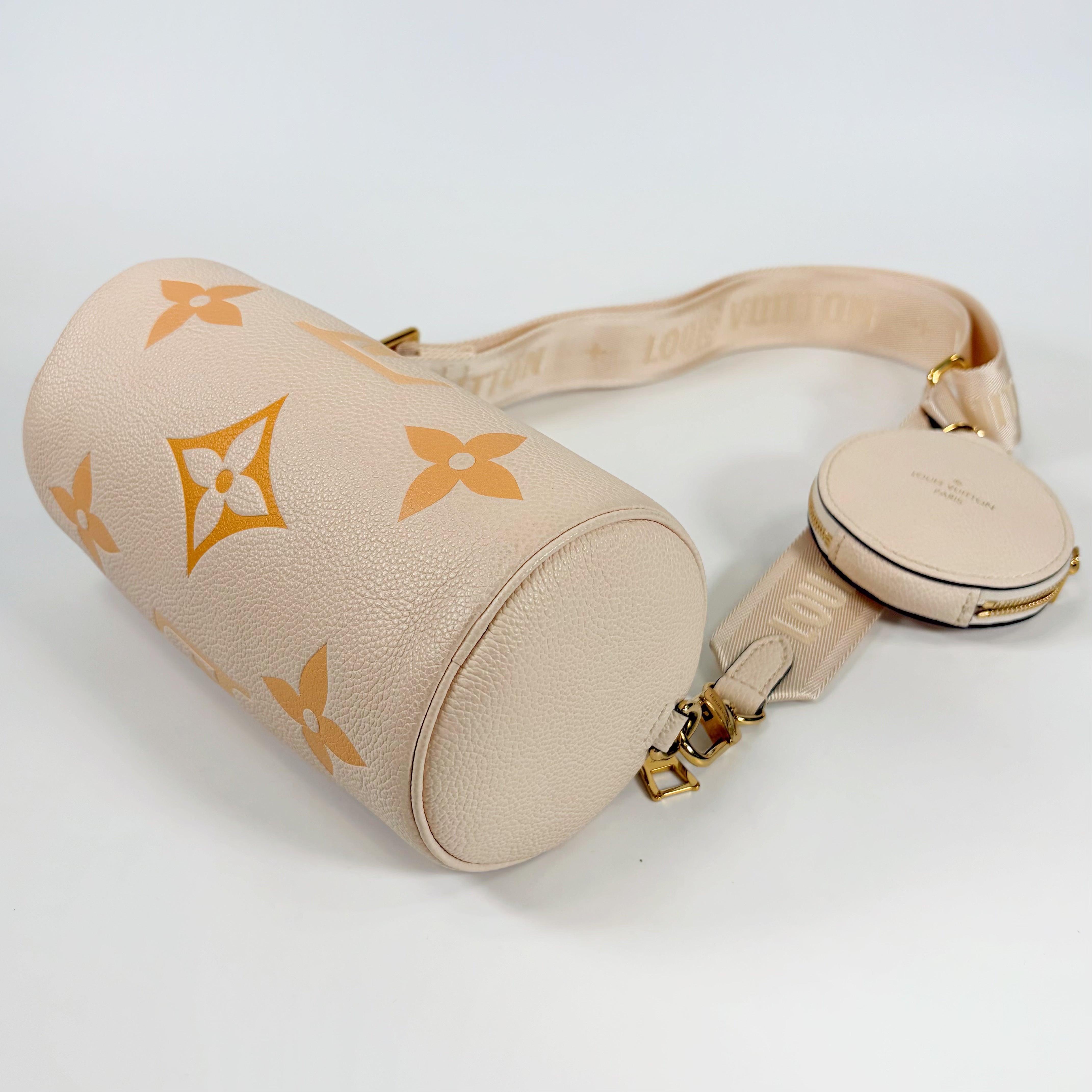 2601 Louis Vuitton Empreinte M45708 Papillon BB cream pouch