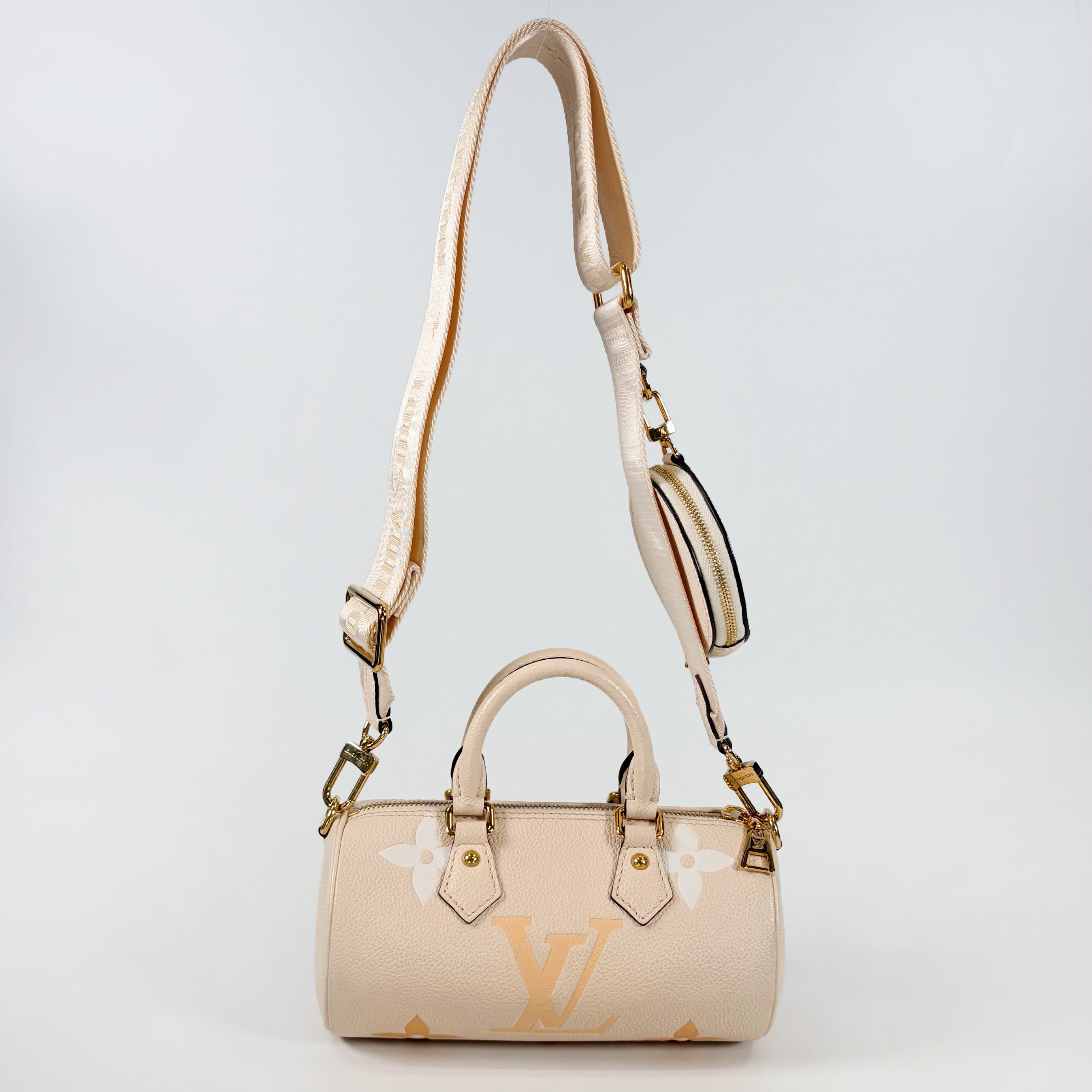 2601 Louis Vuitton Empreinte M45708 Papillon BB cream pouch