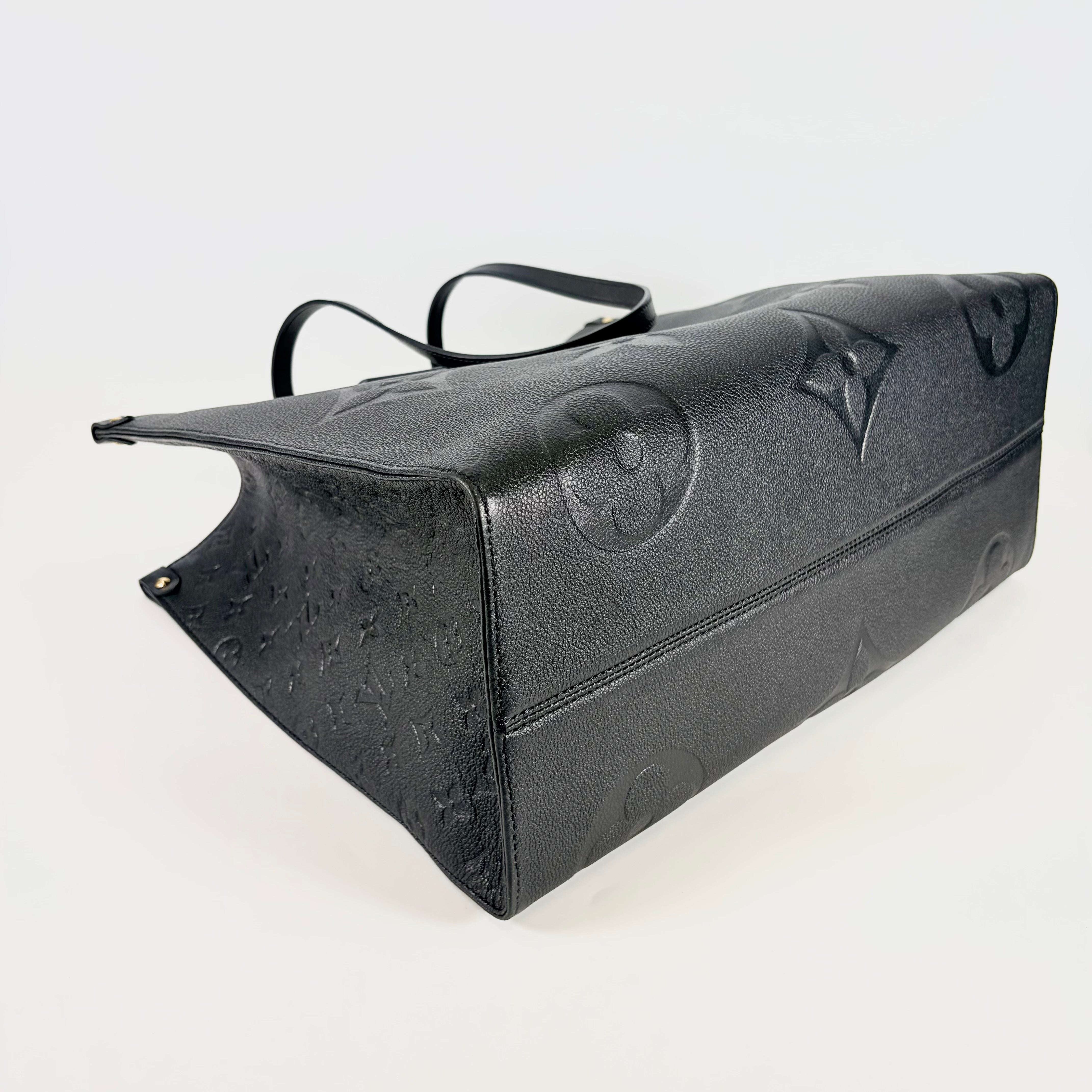 2604 secondhand LV Monogram Empreinte On the Go GM Noir RFIDM44925