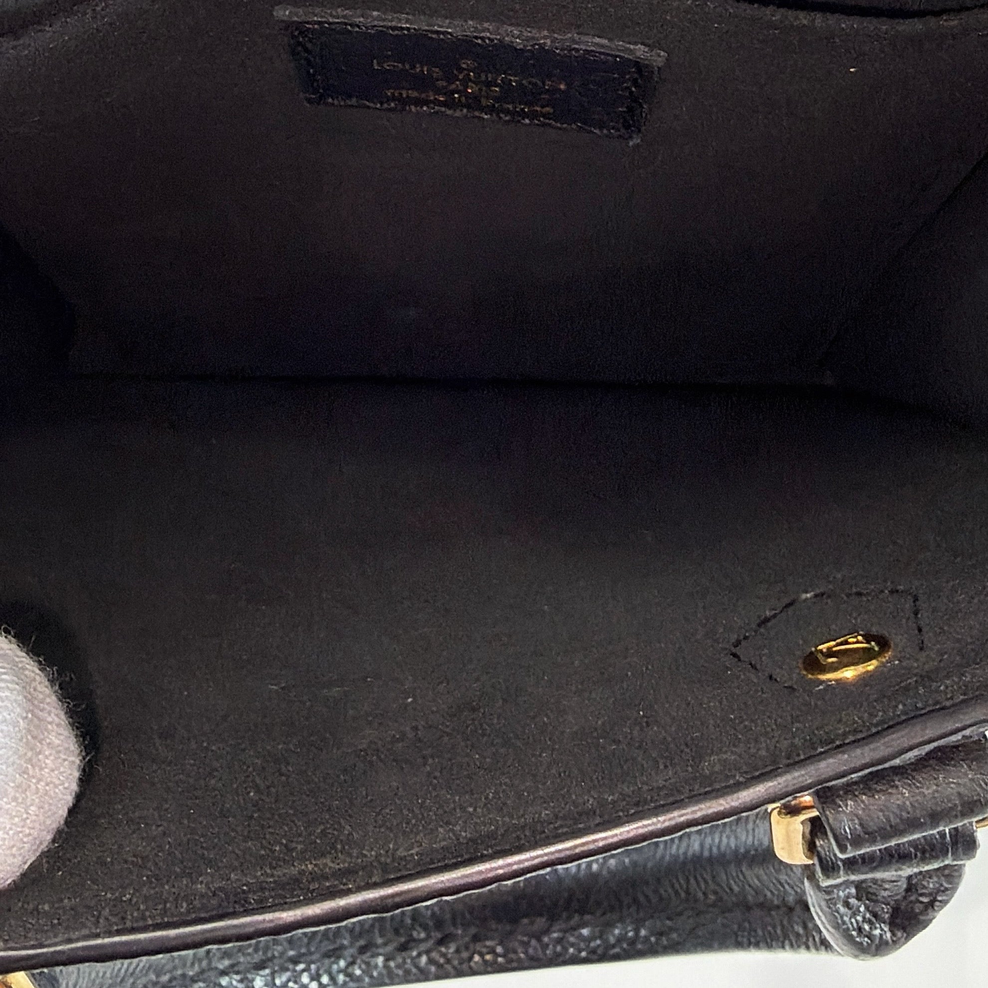 2602 secondhand LV Sac Pla BB Empreinte