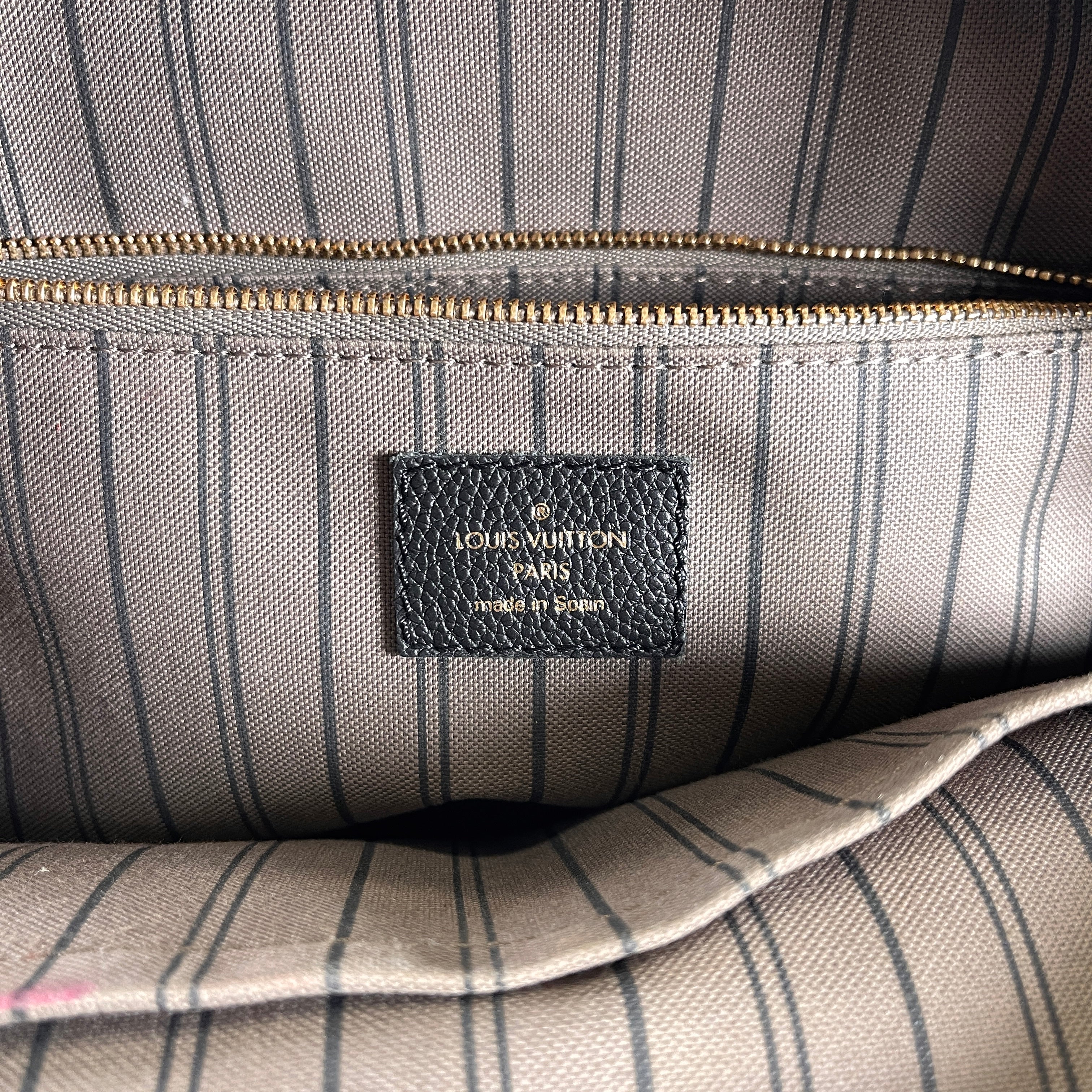 2603 secondhand LV Monogram Empreinte backpack M44016 CA1118 black