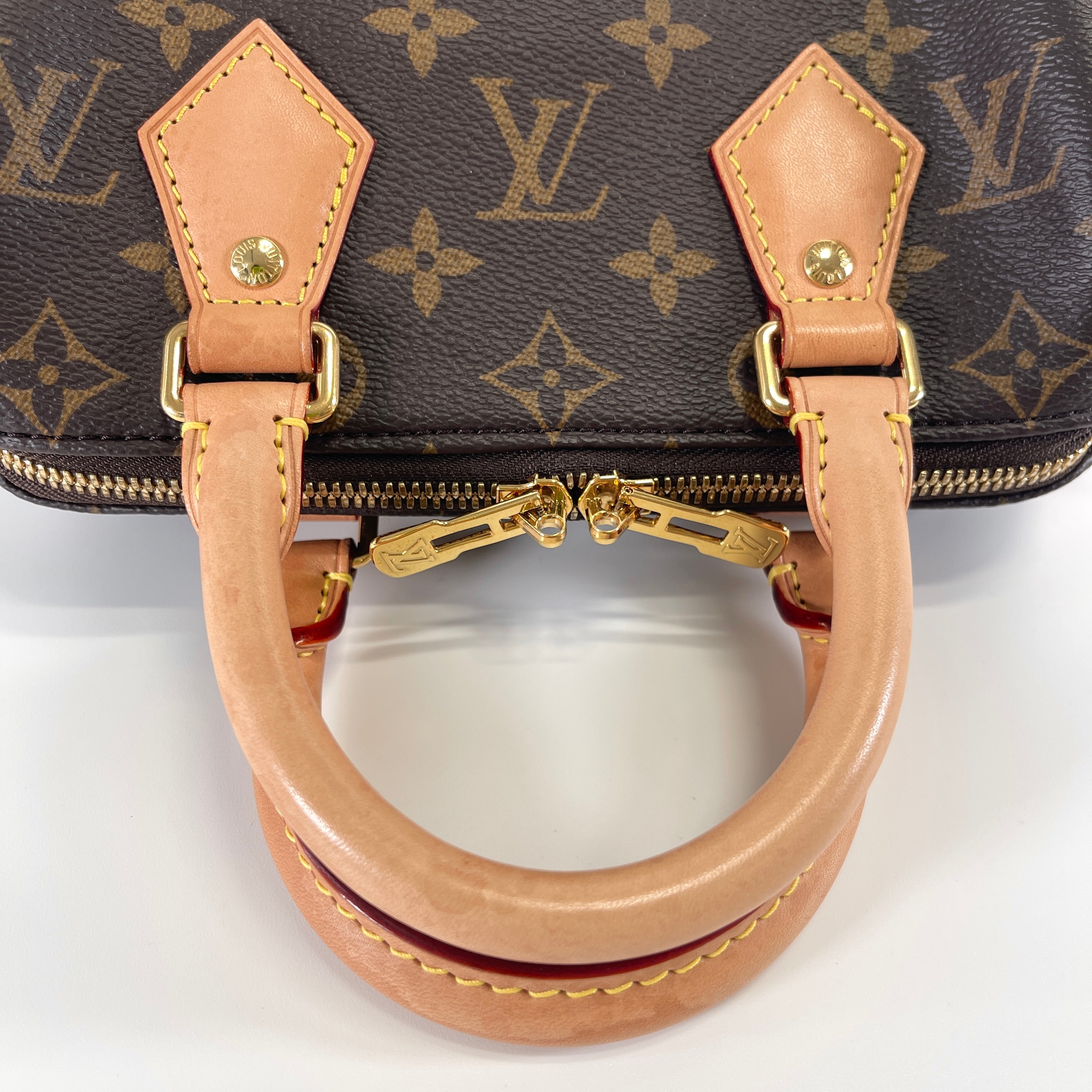 2603 secondhand LV Speedy Bandouliere IC Monogram