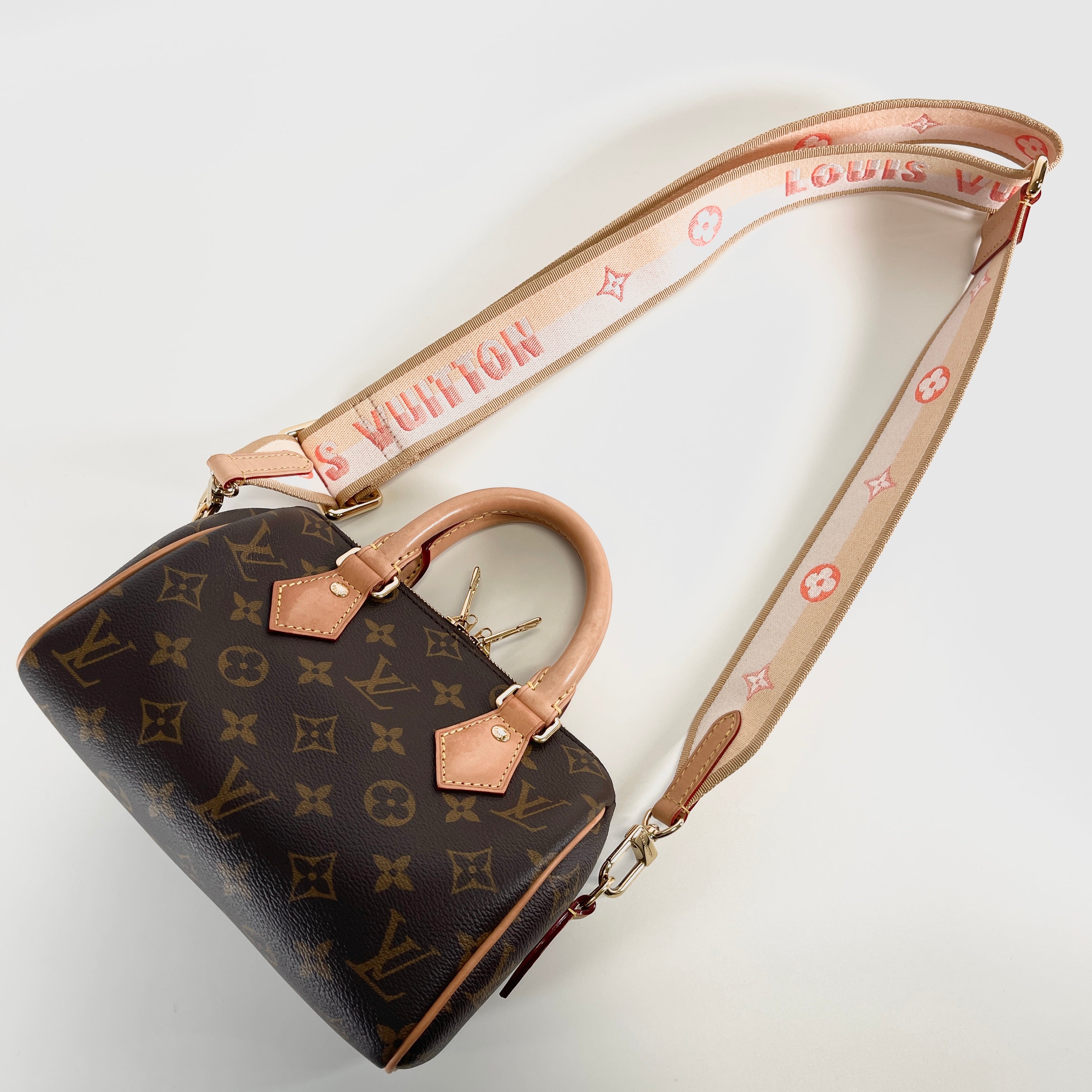 2603 secondhand LV Speedy Bandouliere IC Monogram