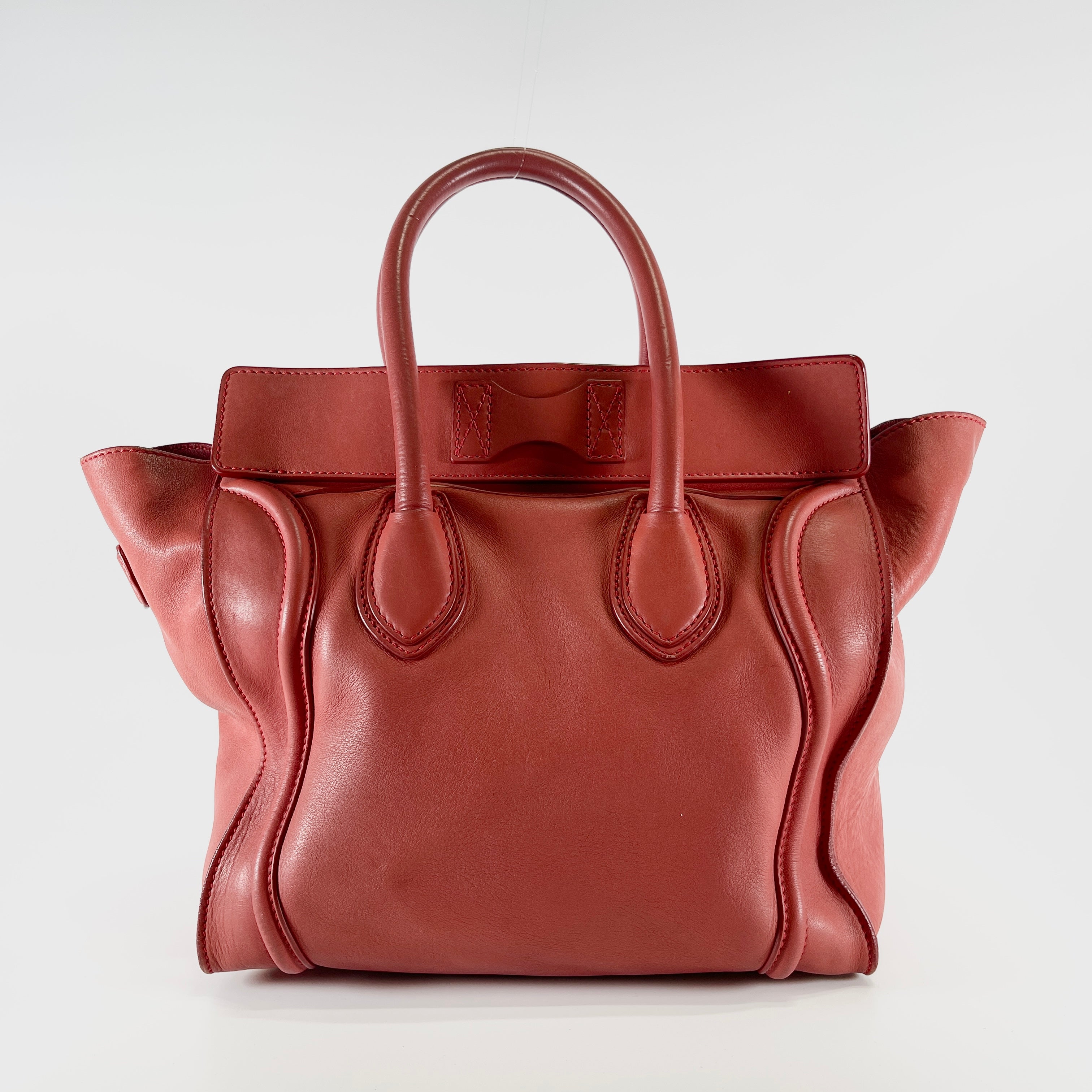 2603 secondhand CELINE Luggage mini Shopper F SA 0141 PA 0161 hand bag