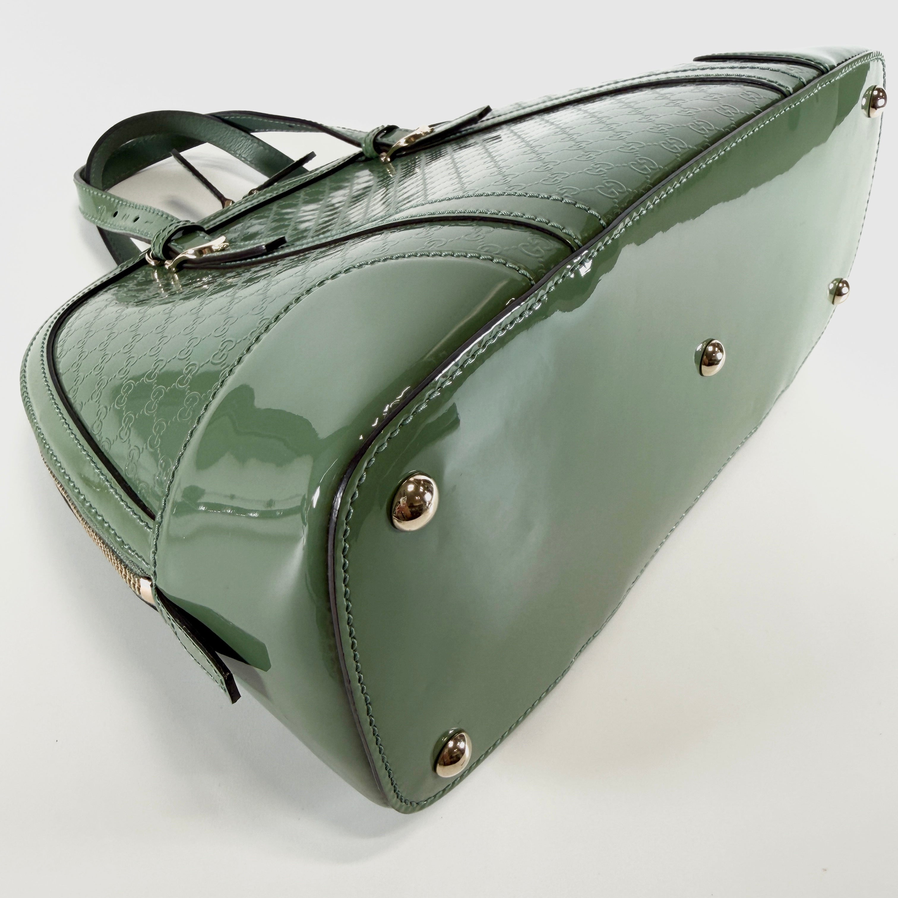 2607 secondhand GUCCI Micro GG 2WAY hand bag