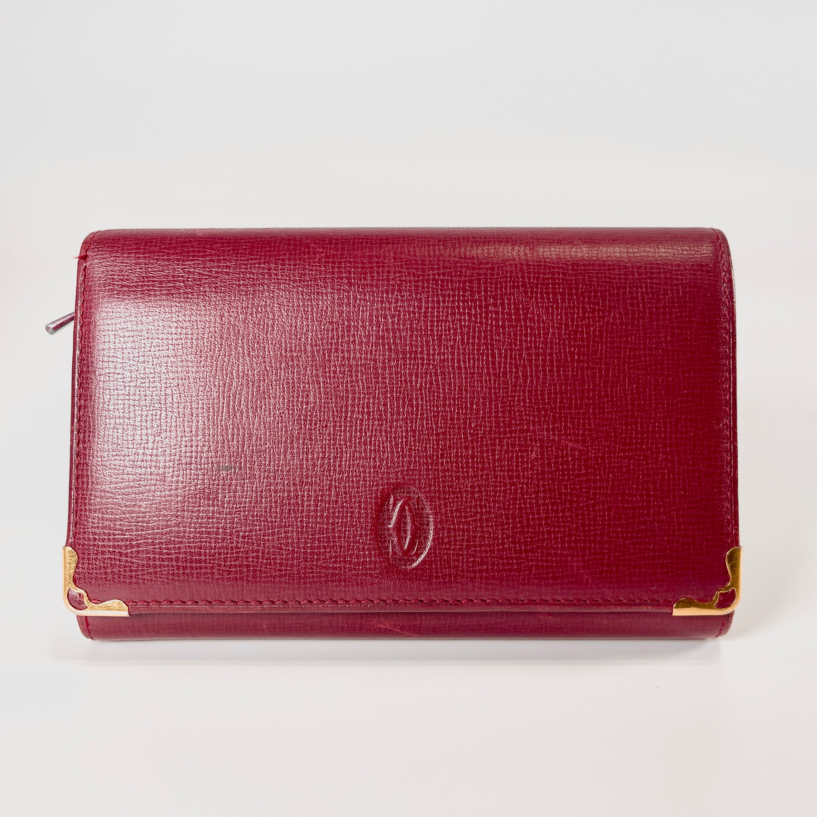 2603 secondhand CARTIER Bifold wallet