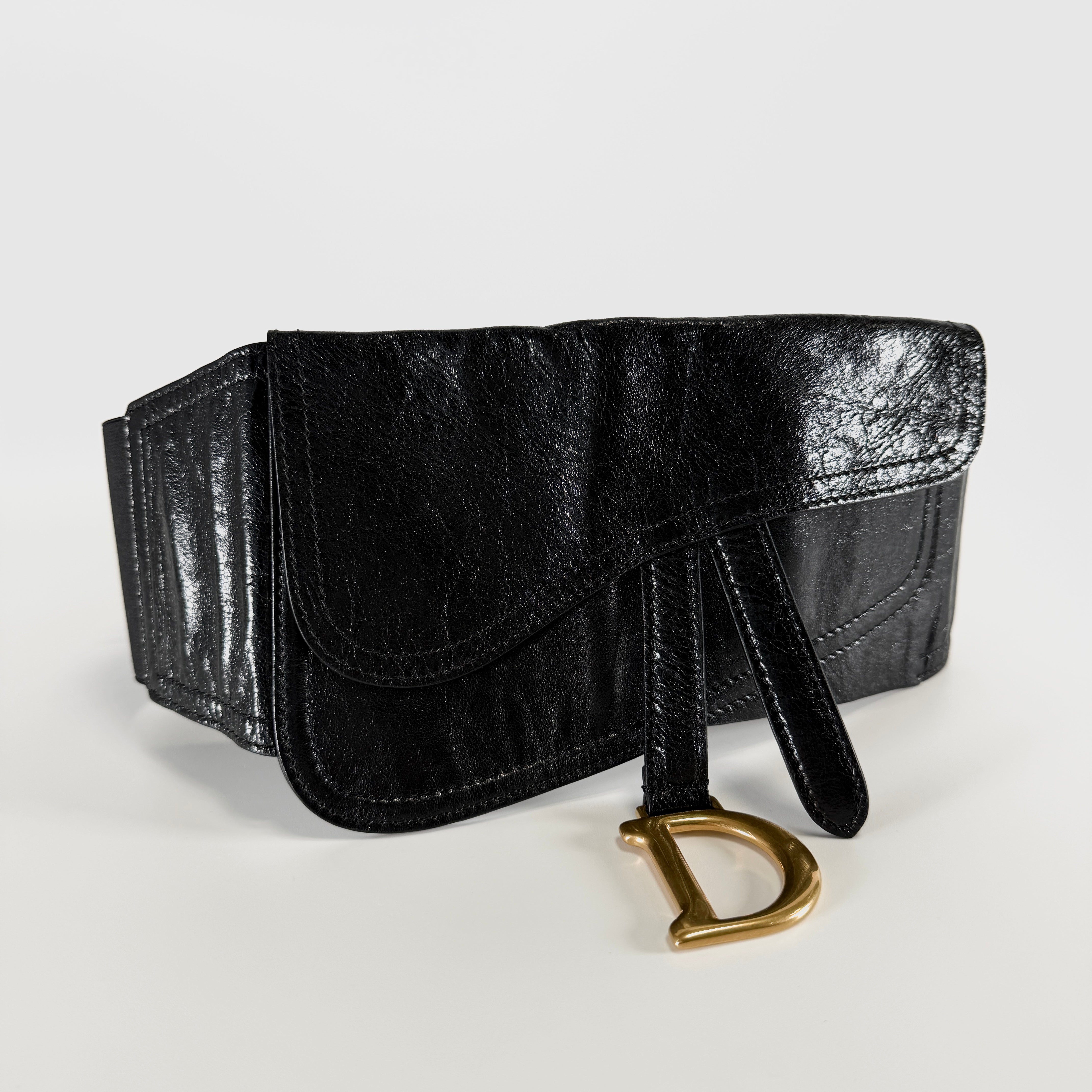 2607 secondhand CD saddle belt black