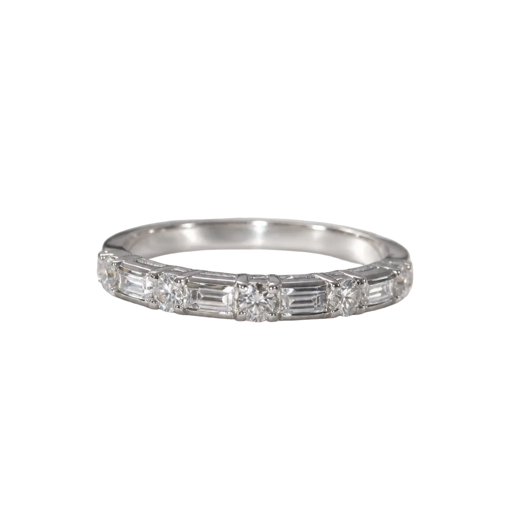 2606 secondhand K18WG D0.50ct 2.88g