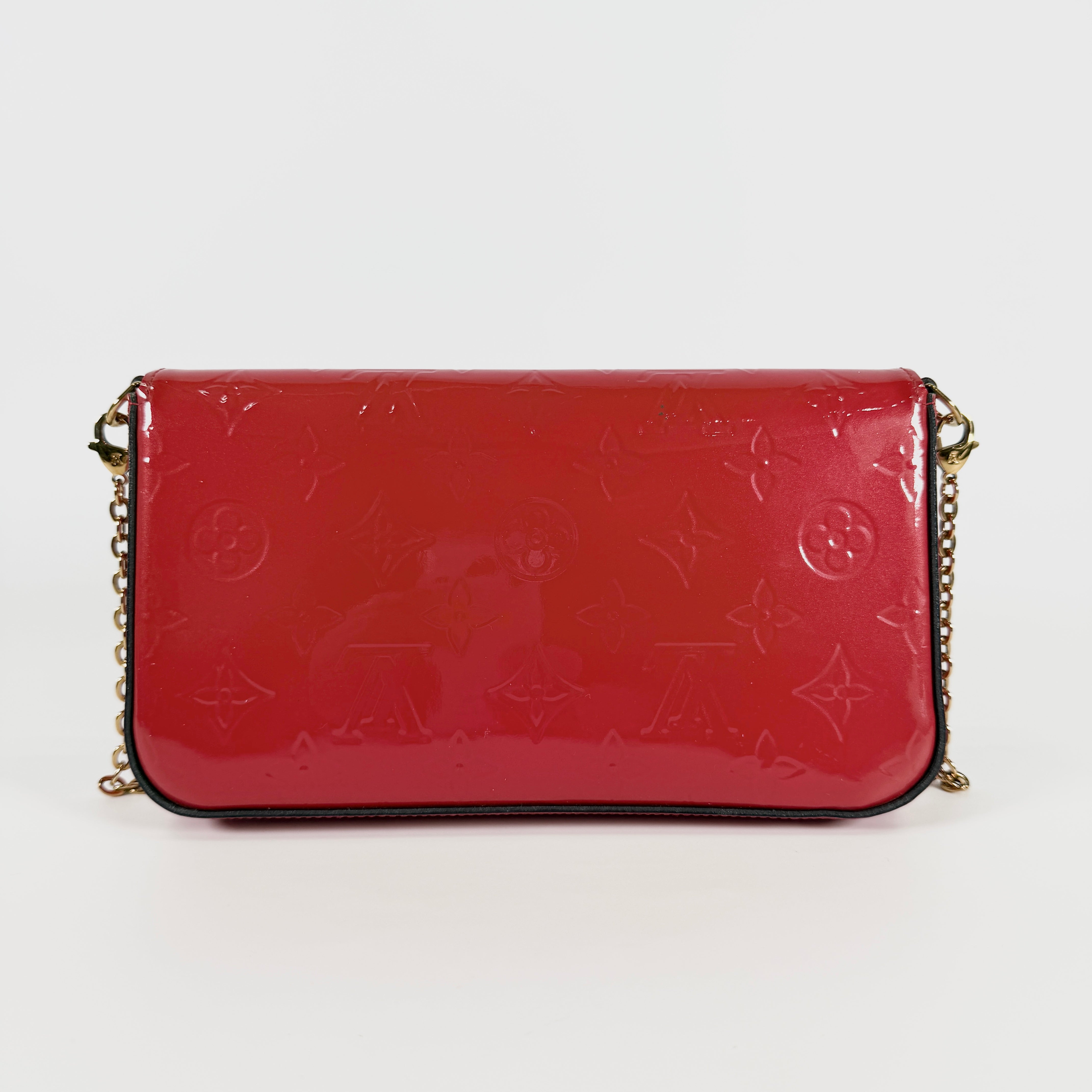 2605 secondhand LV bag / others Pochette Felicie Vernis