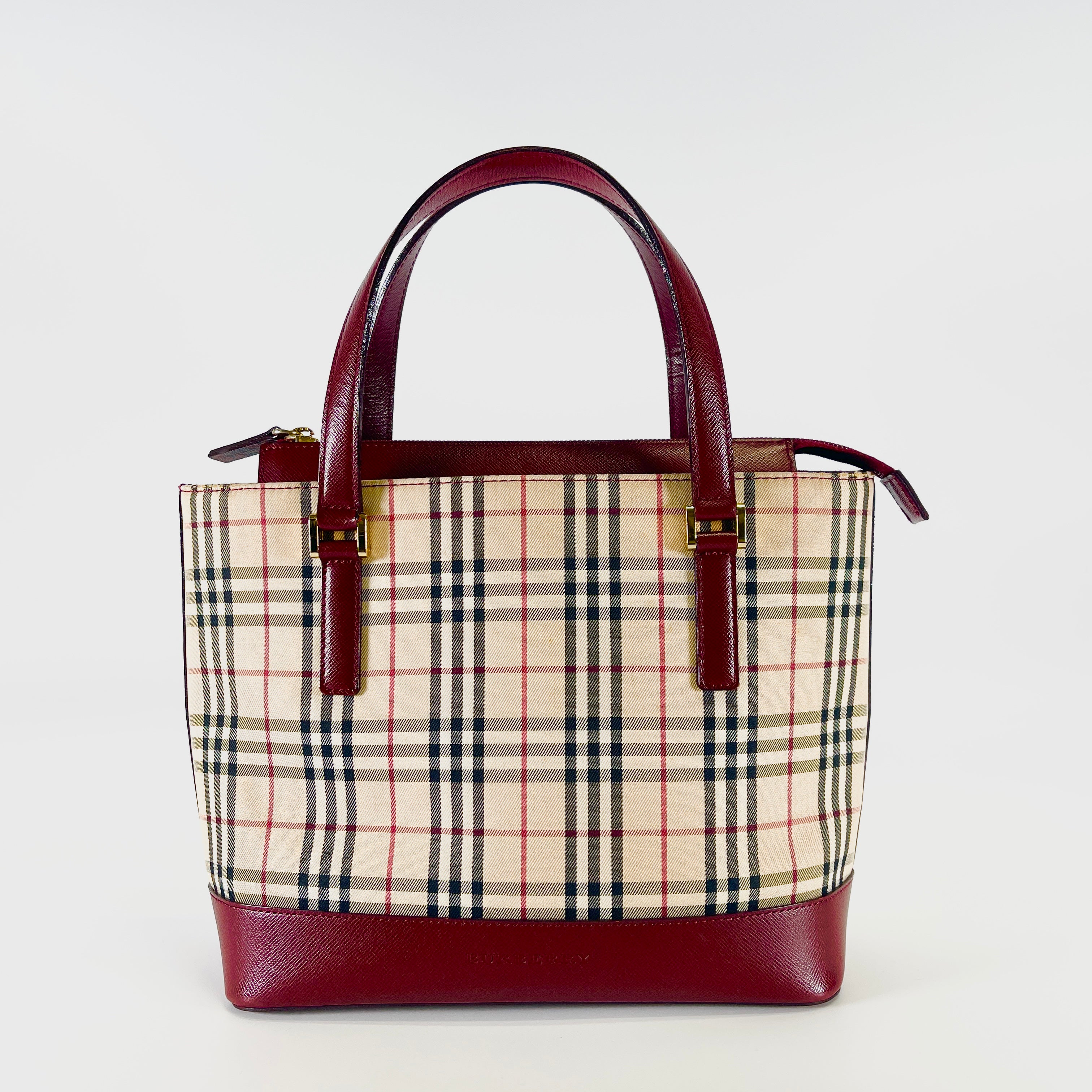 2605 secondhand BURBERRY Nova Check Shoulder bag