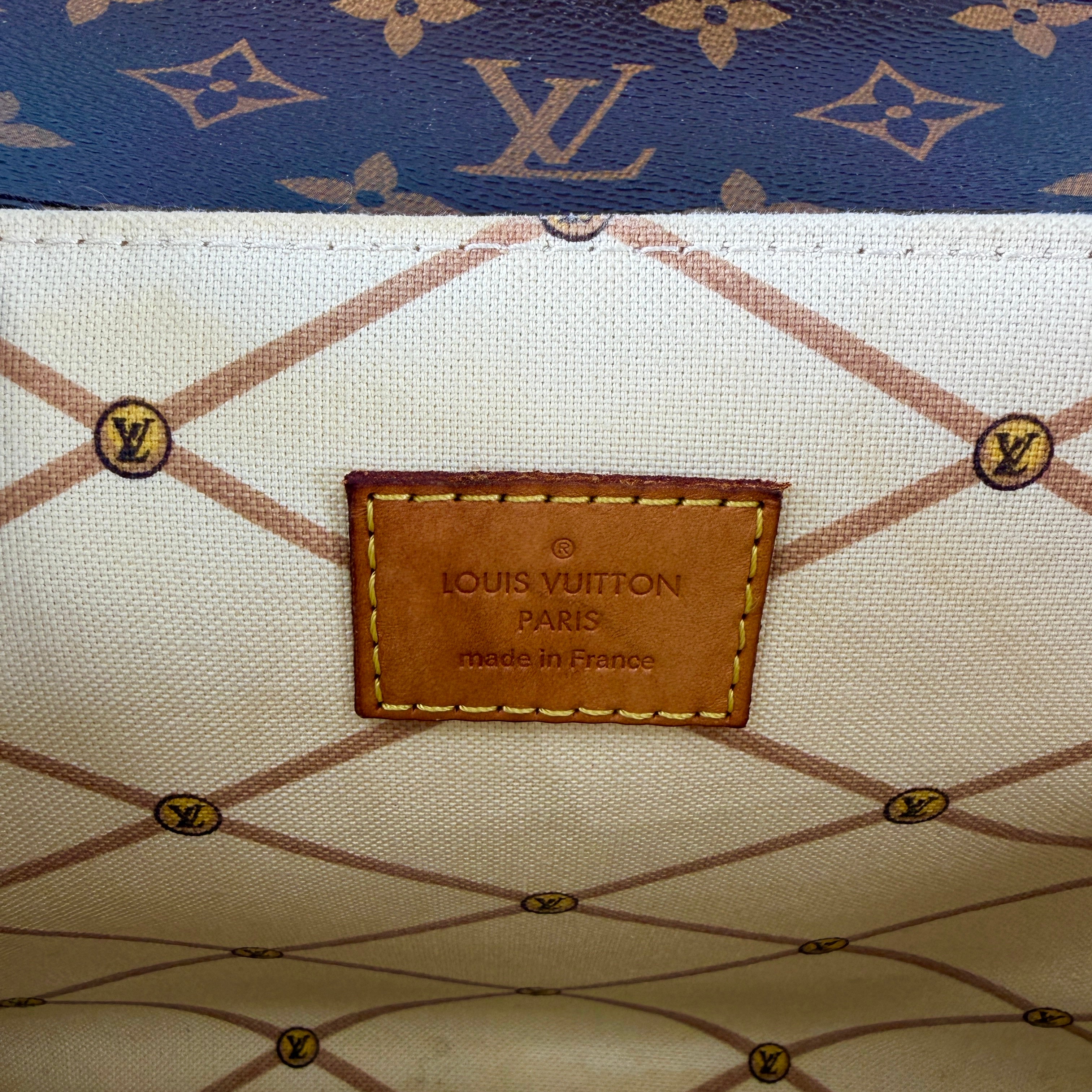 2605 secondhand LV Monogram M43628 trunk Pochette Metis DR2168