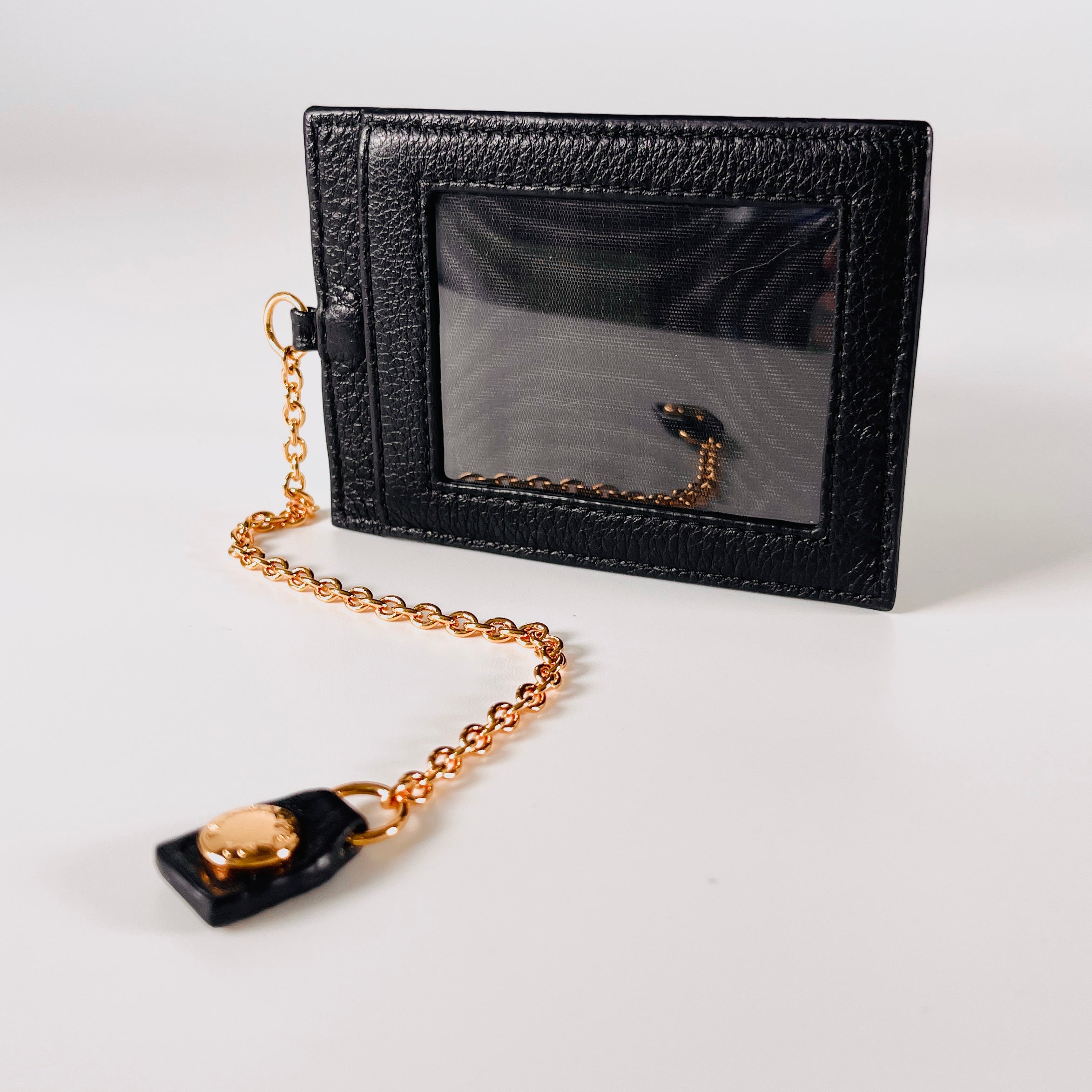2605 secondhand PRADA 1MH132 leather Long Wallet black