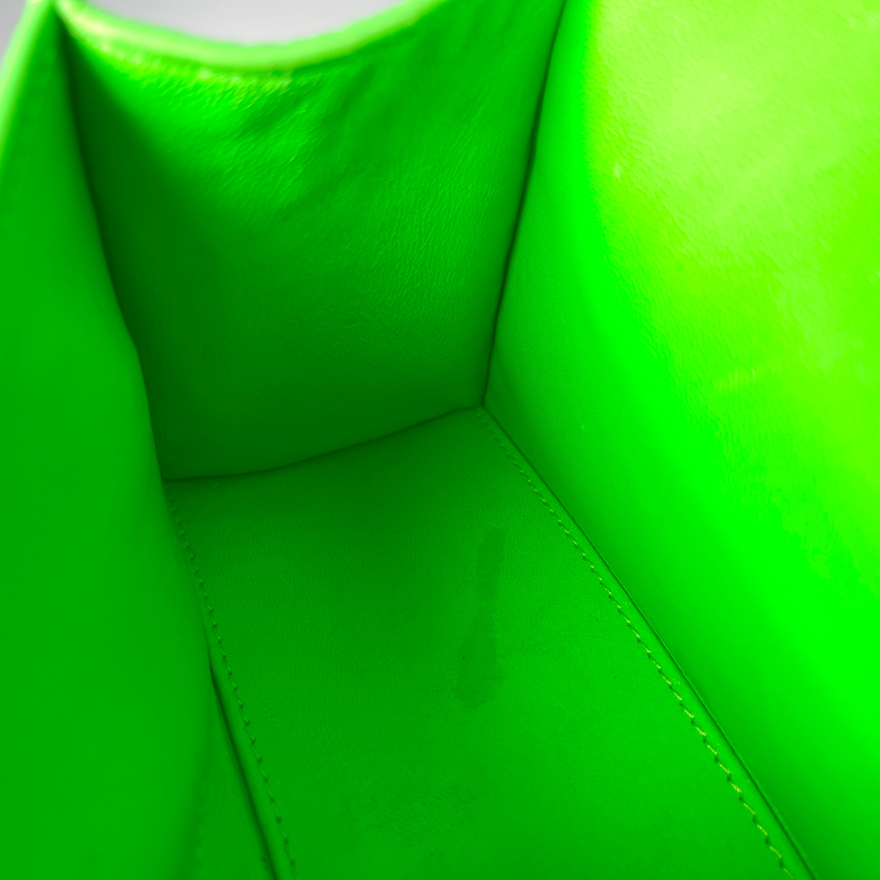 2604 secondhand BALENCIAGA Hourglass XS 2way Shoulder bag green