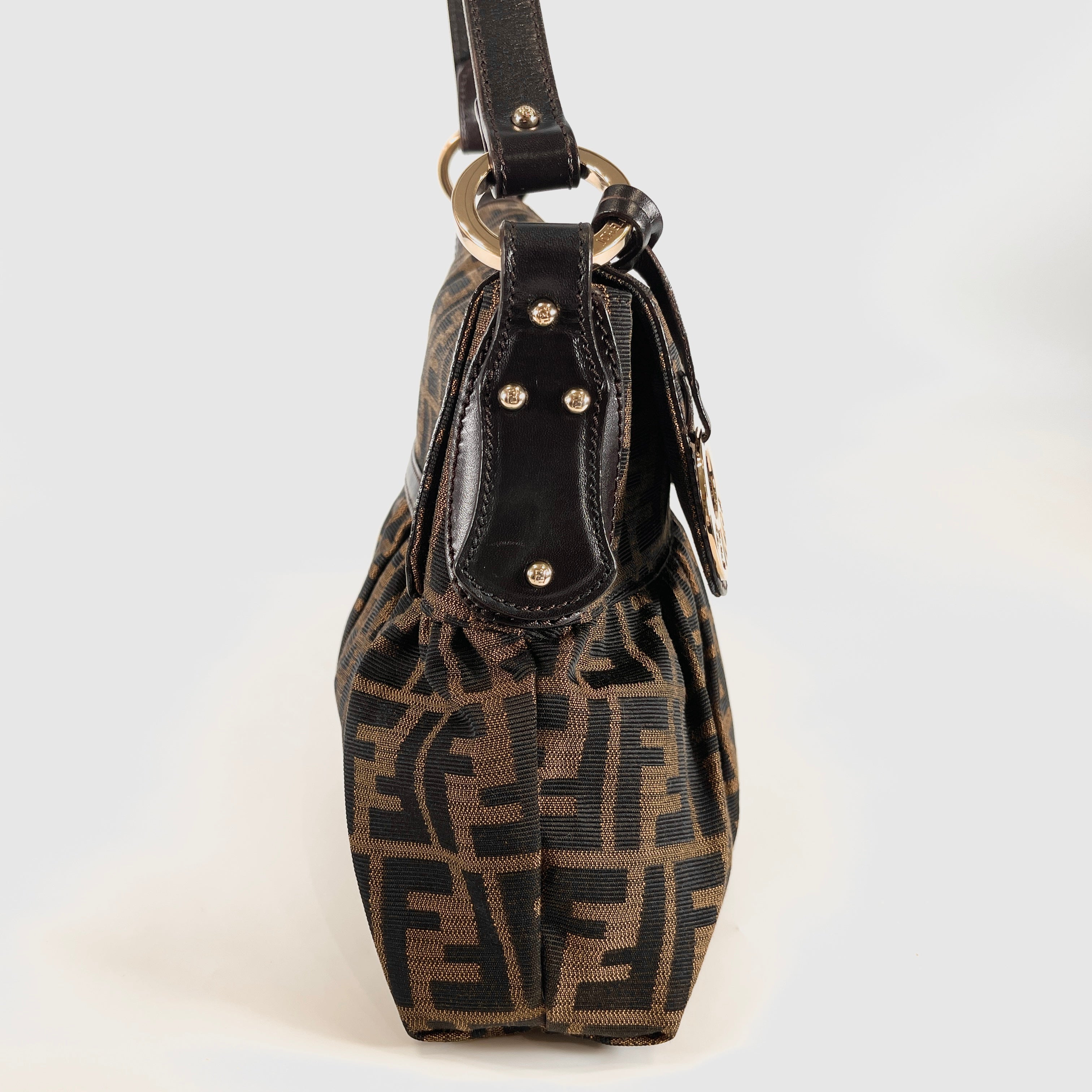 2604 secondhand FENDI Zucca bag
