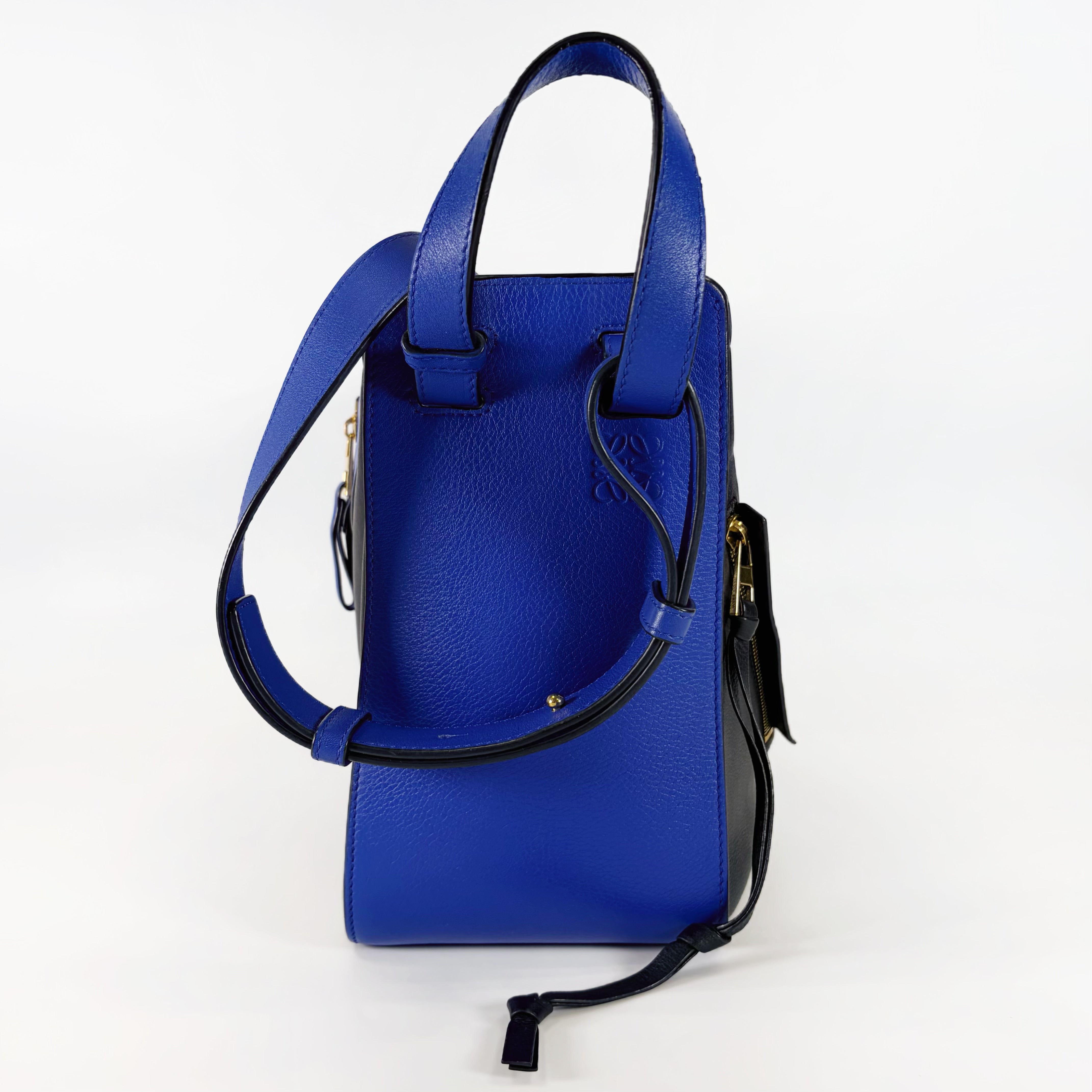 2604 secondhand LOEWE 2WAY hammock black × blue