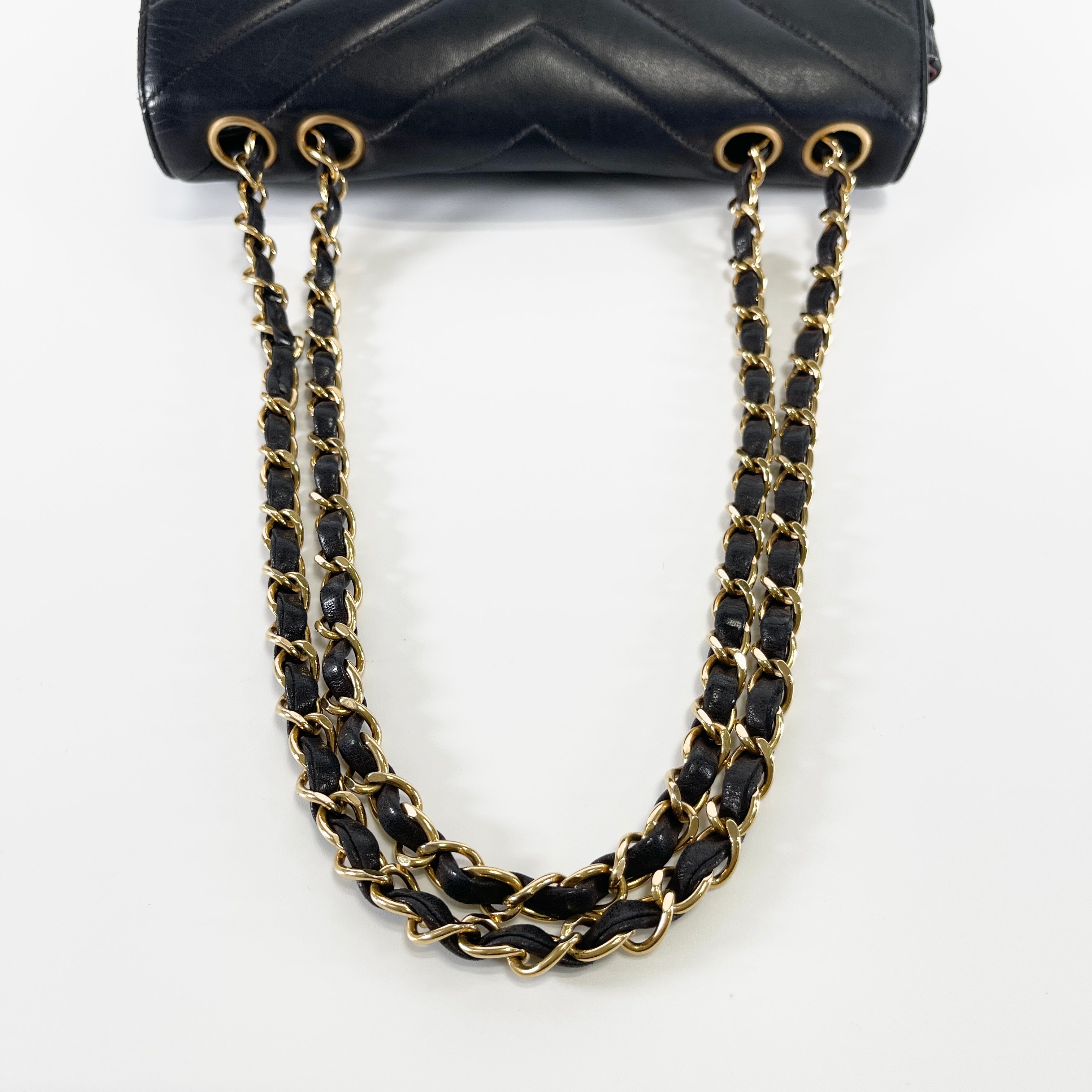 2605 secondhand CHANEL V stitch Shoulder bag