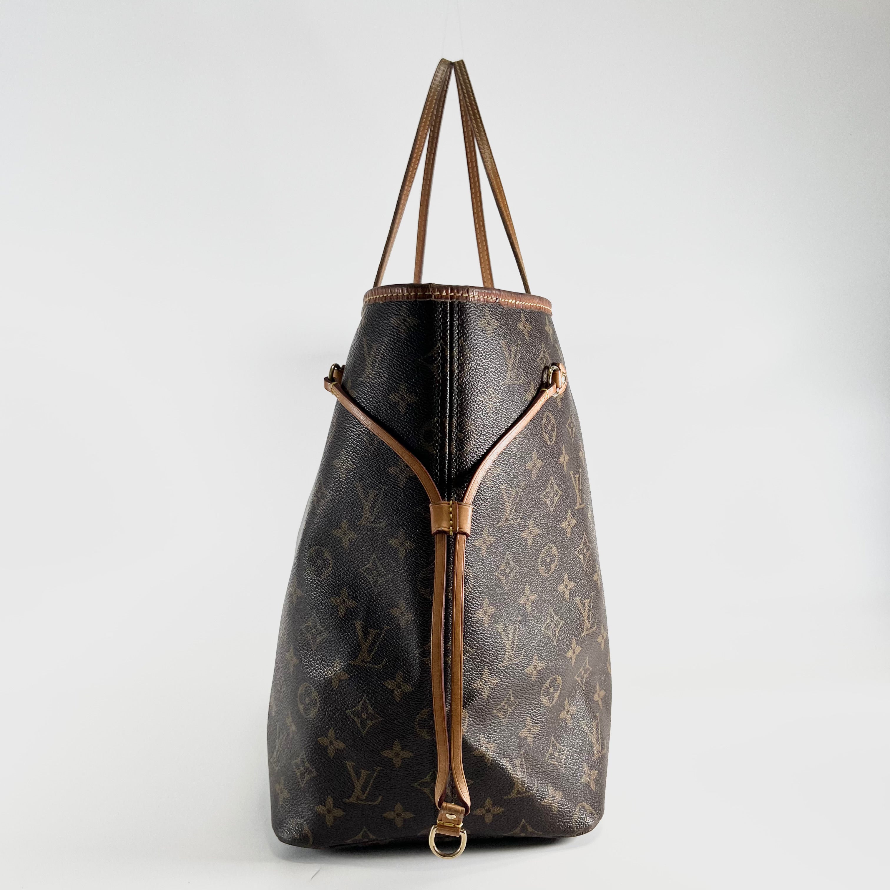 2605 secondhand LV mono grams Neverfull GM