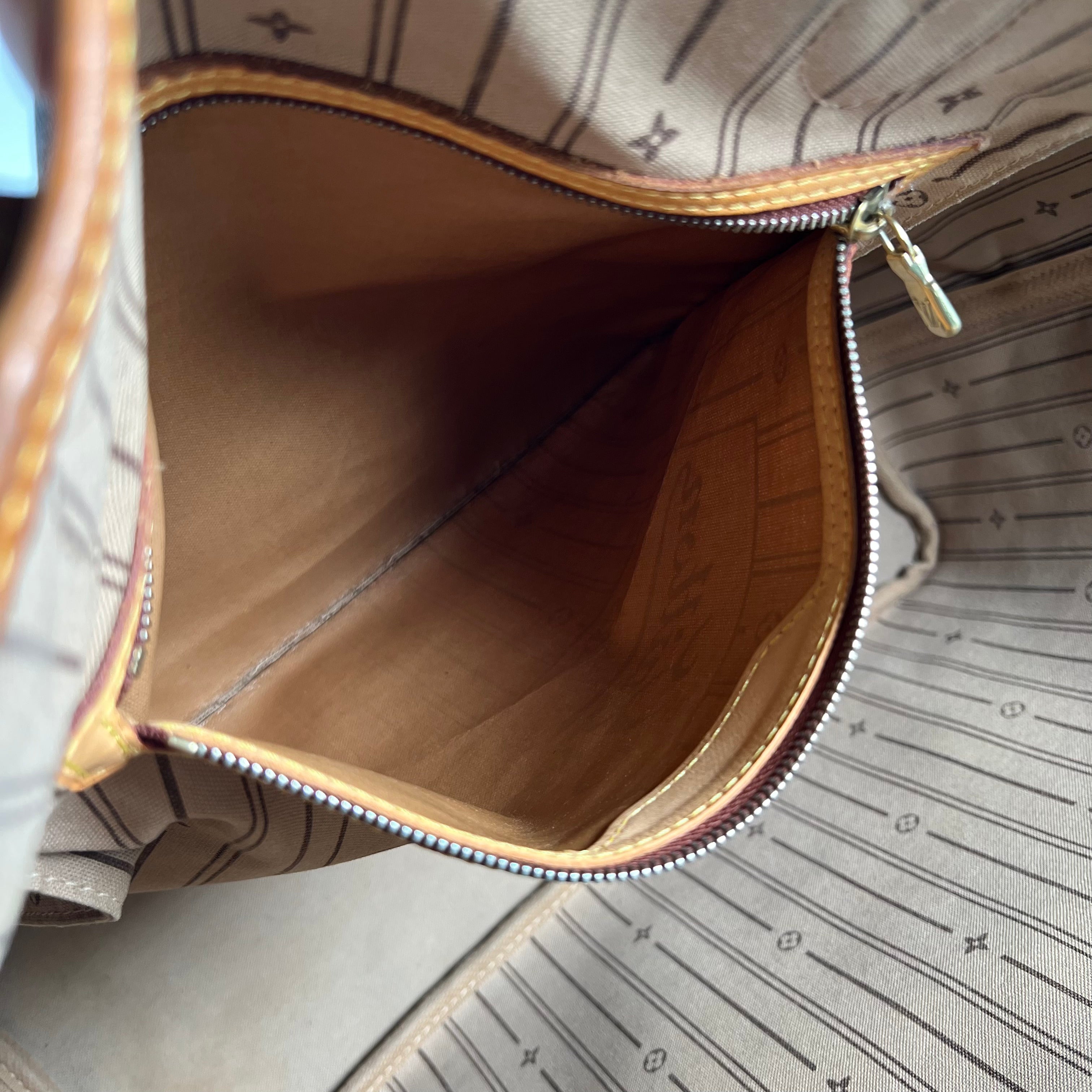 2605 secondhand LV mono grams Neverfull GM