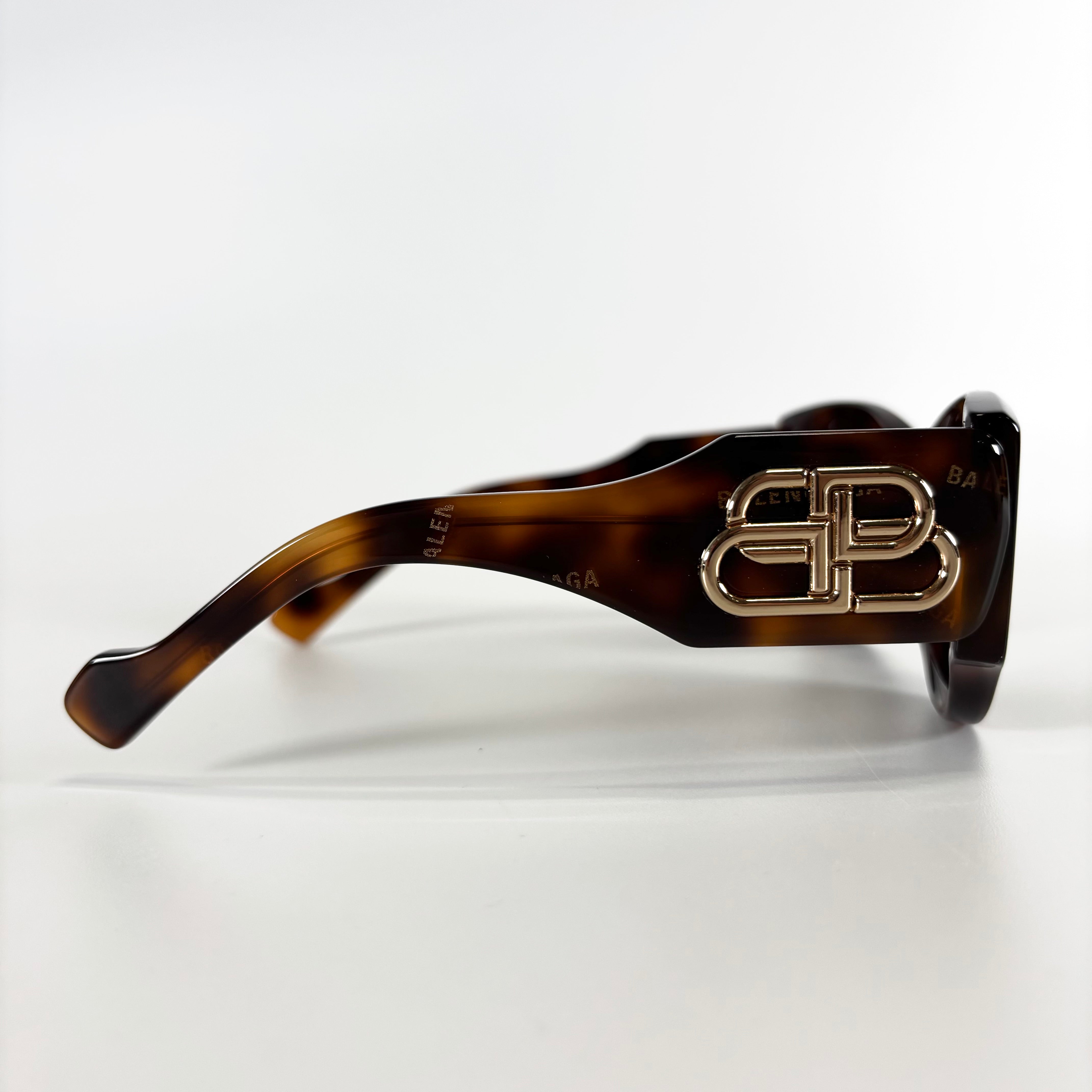 BALENCIAGA Sunglasses Paris Cat Brown BB0070S