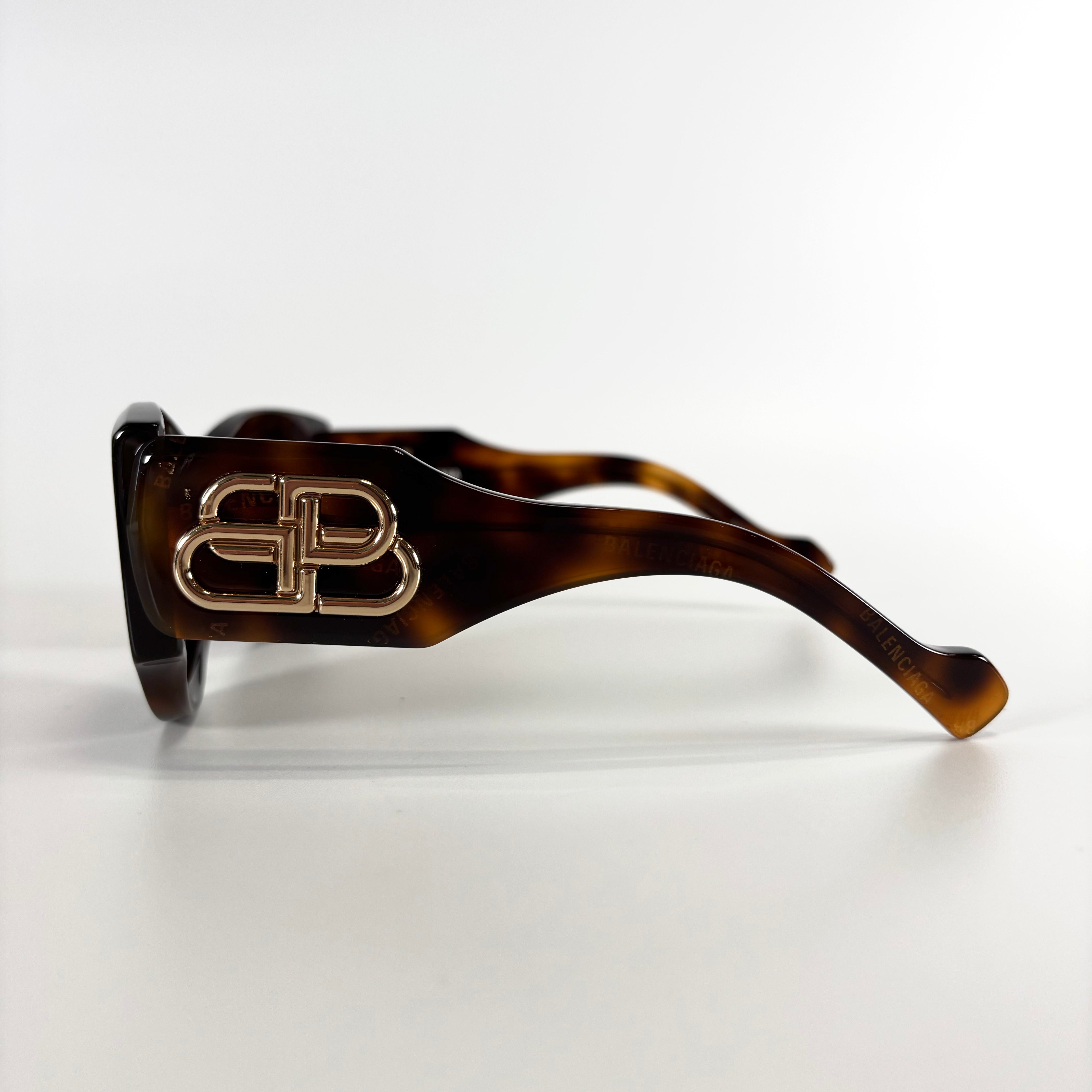 BALENCIAGA Sunglasses Paris Cat Brown BB0070S