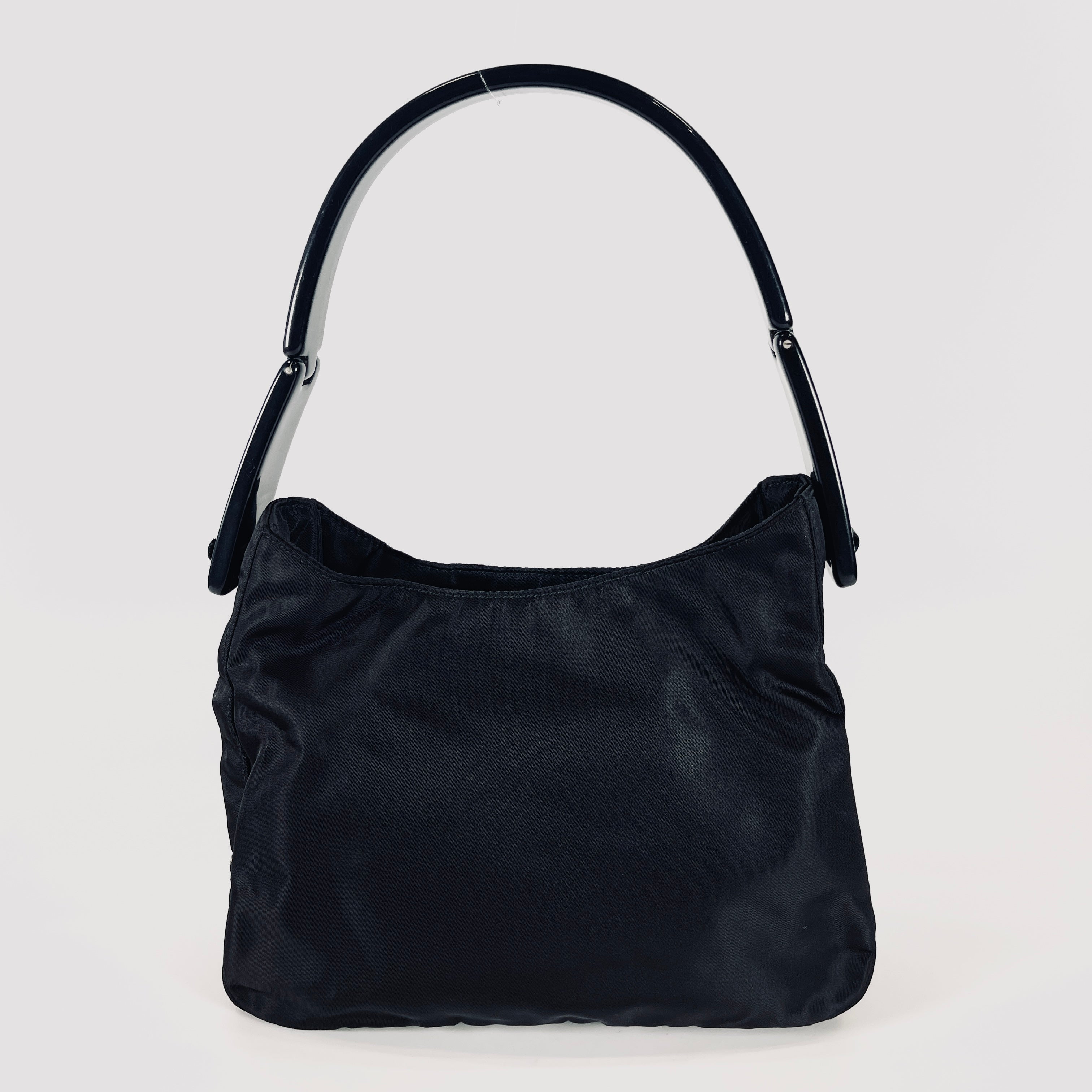 2606 secondhand PRADA nylon hand bag