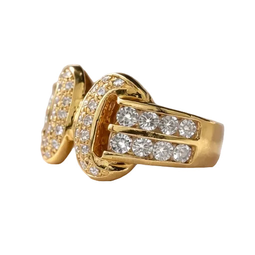 2605 secondhand K18 ring D0.83ct 5.2g #12